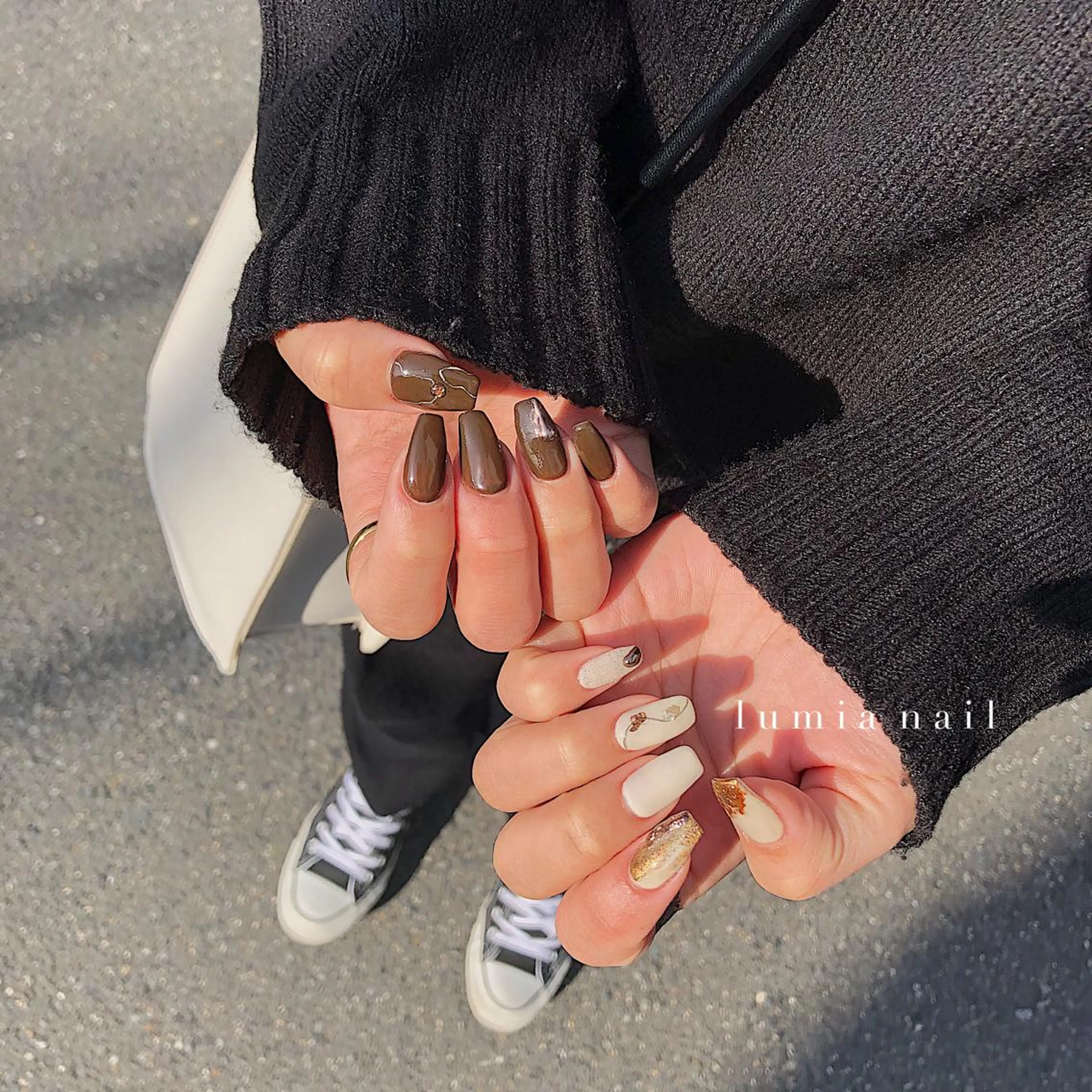 ネイル nail&eyelash Rine所属・Rine 放出 (リネ)のネイルデザイン