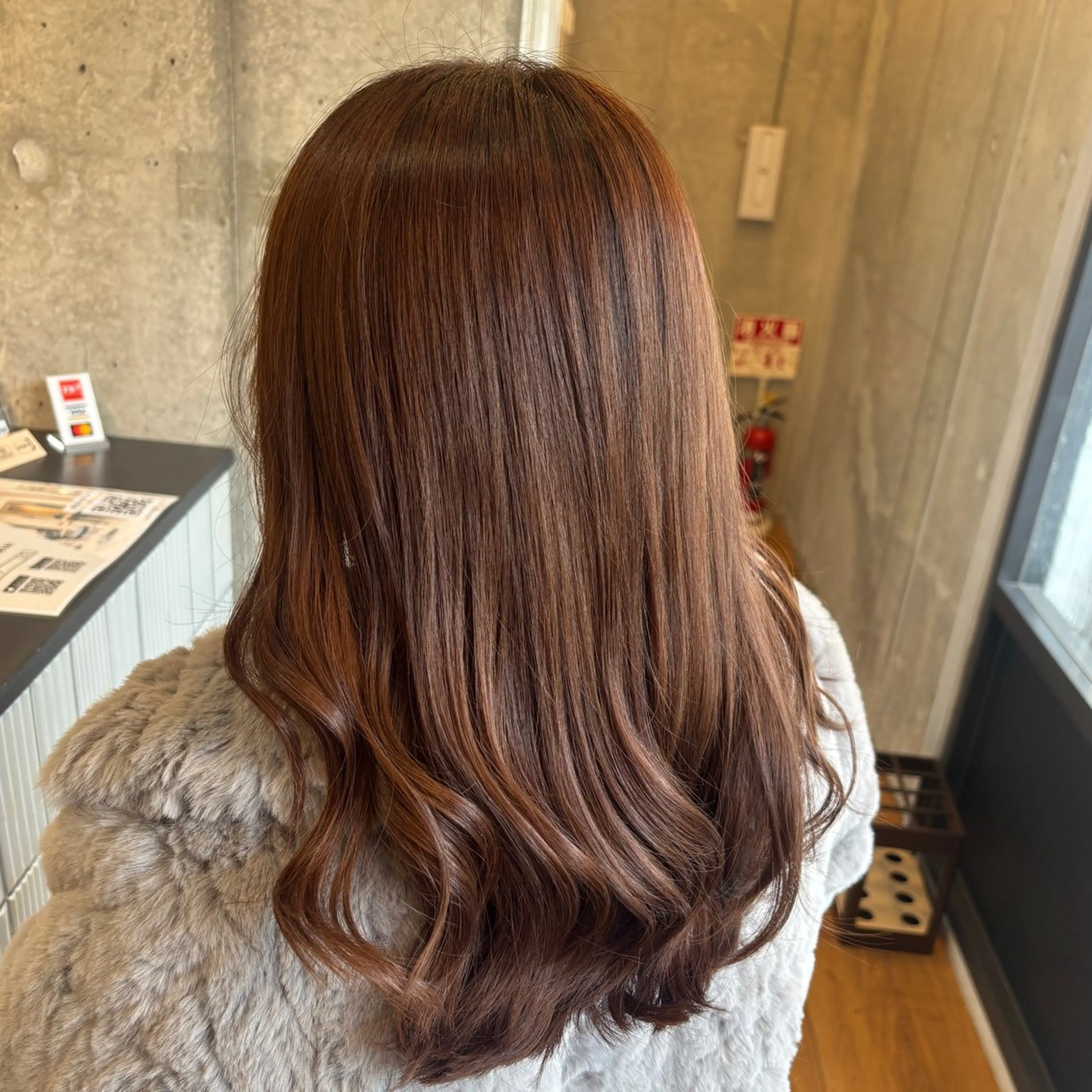 セミロング カラー ブラウンカラー La fith hair grand 金山店 【ラフィス ヘアー グランド】所属・山本 望理 /金山/透明感カラーのヘアスタイル