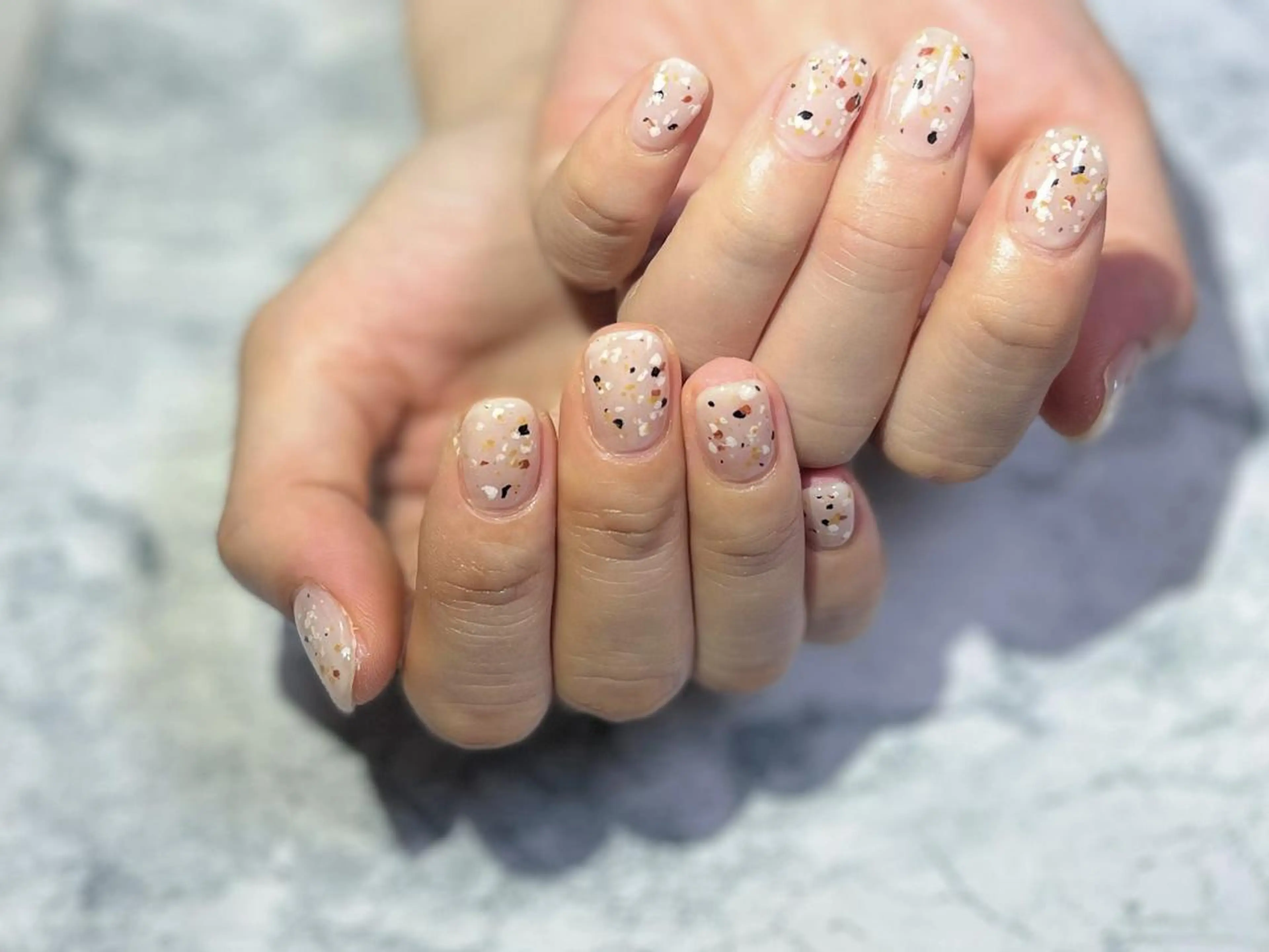 ネイル フットネイル ニュアンスネイル シンプルネイル 春ネイル 夏ネイル ネイル フフラ所属・nail fufla ♡yamane♡のネイルデザイン