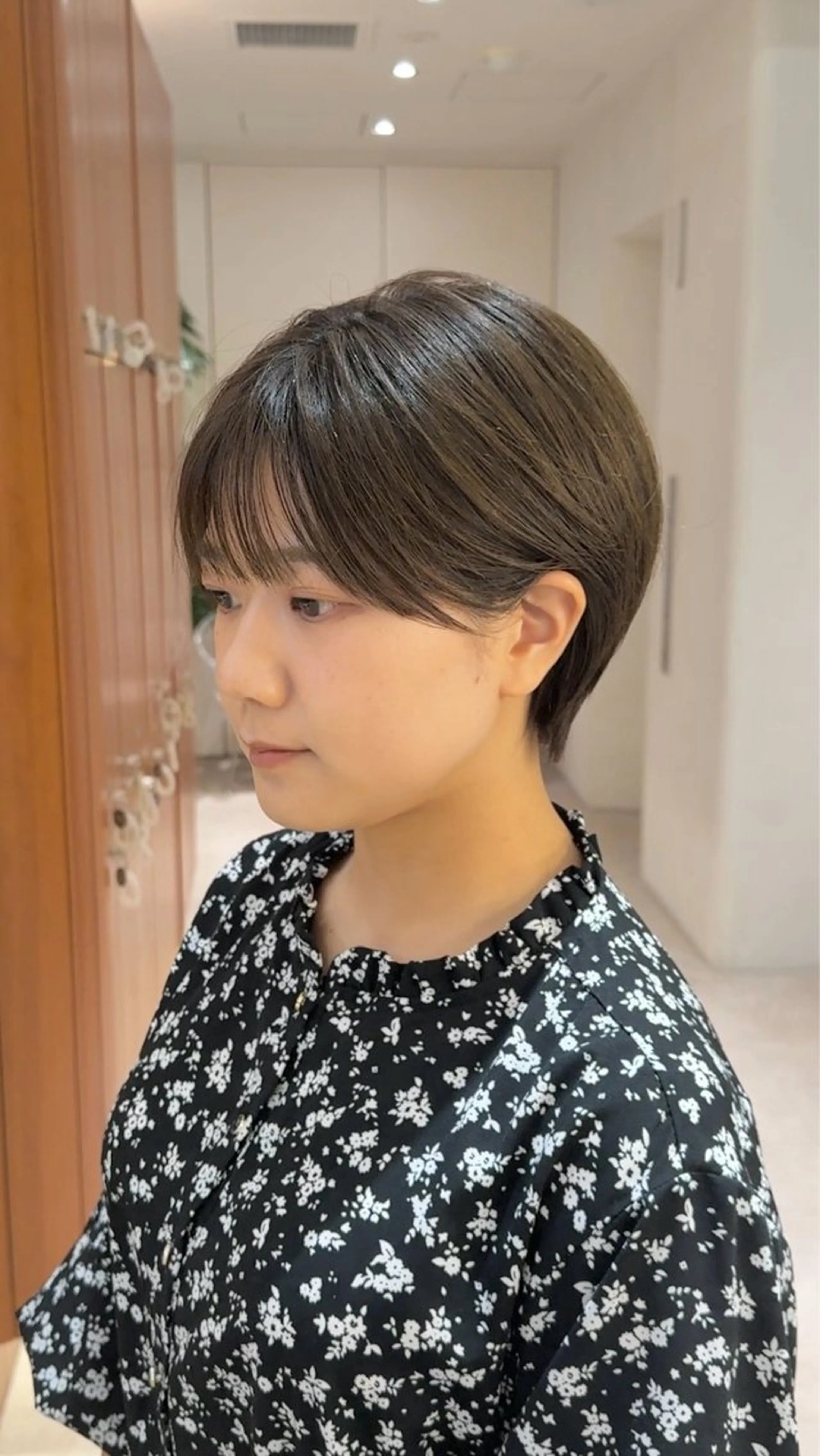 ショート カラー ショートボブ ショートレイヤー ハンサムショート 丸みショート ボブ カット ヘアカラー トリートメント 渋谷ボブ/ショート 特化田中航平のヘアスタイル