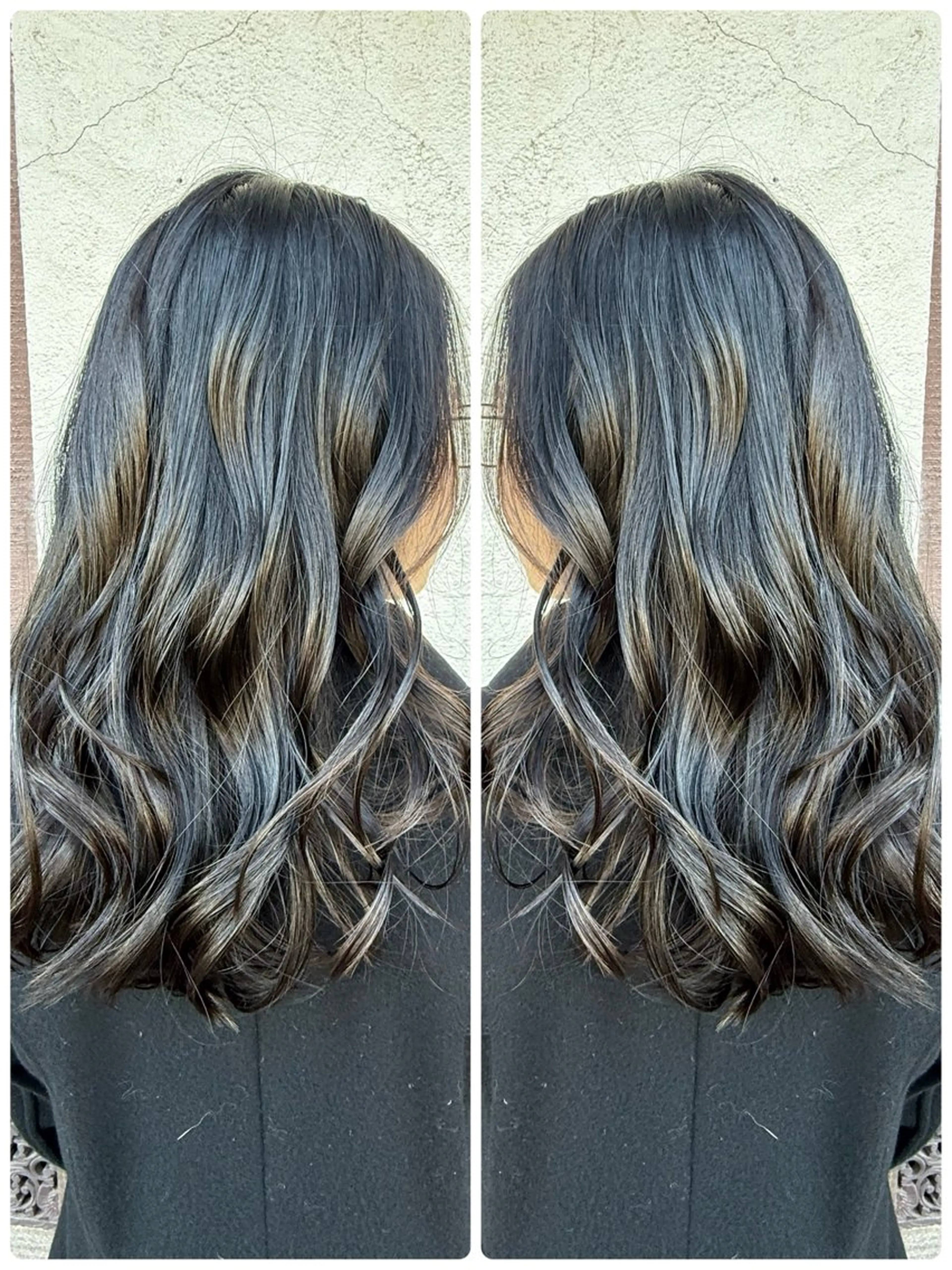 セミロング 艶カラー🕊️ ✴︎Yukari✴︎のヘアスタイル