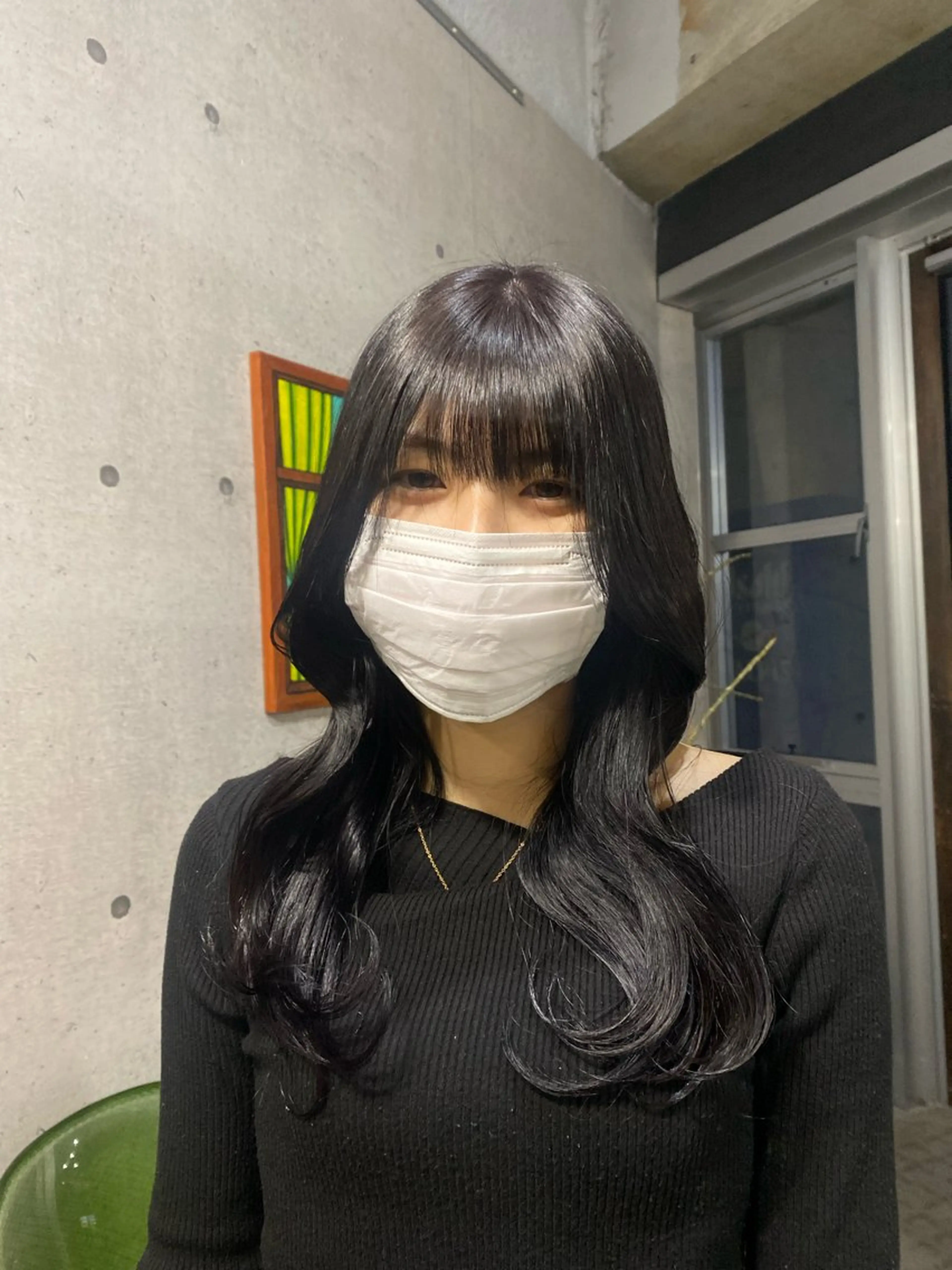セミロング 韓国風ヘア レイヤーカット ARUE所属・🎀🫧Oyama Riri🫧🎀のヘアスタイル