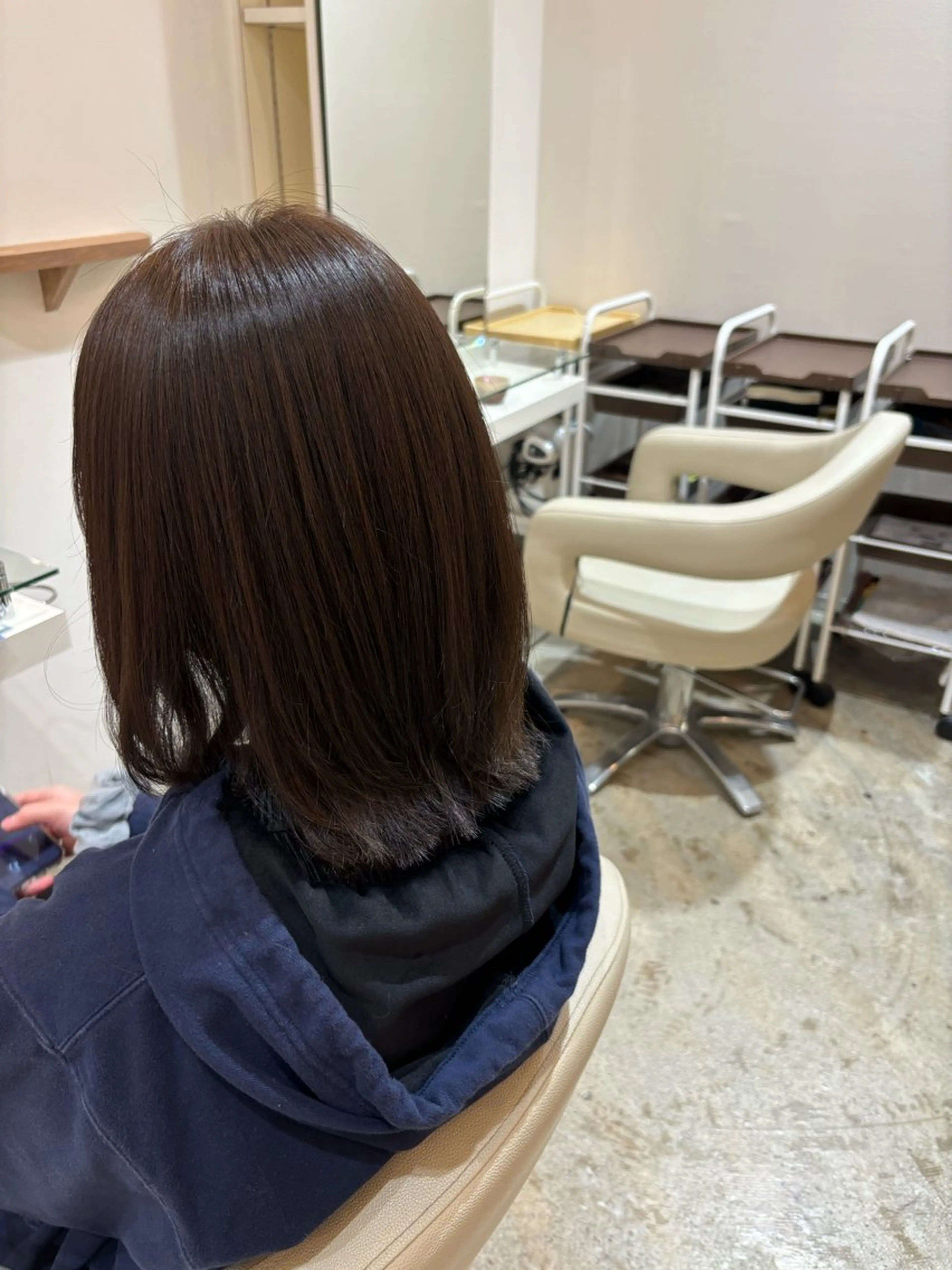 ロング レイヤーカット カット ヘアカラー SOMEDAY Lx所属・佐藤 優里のヘアスタイル