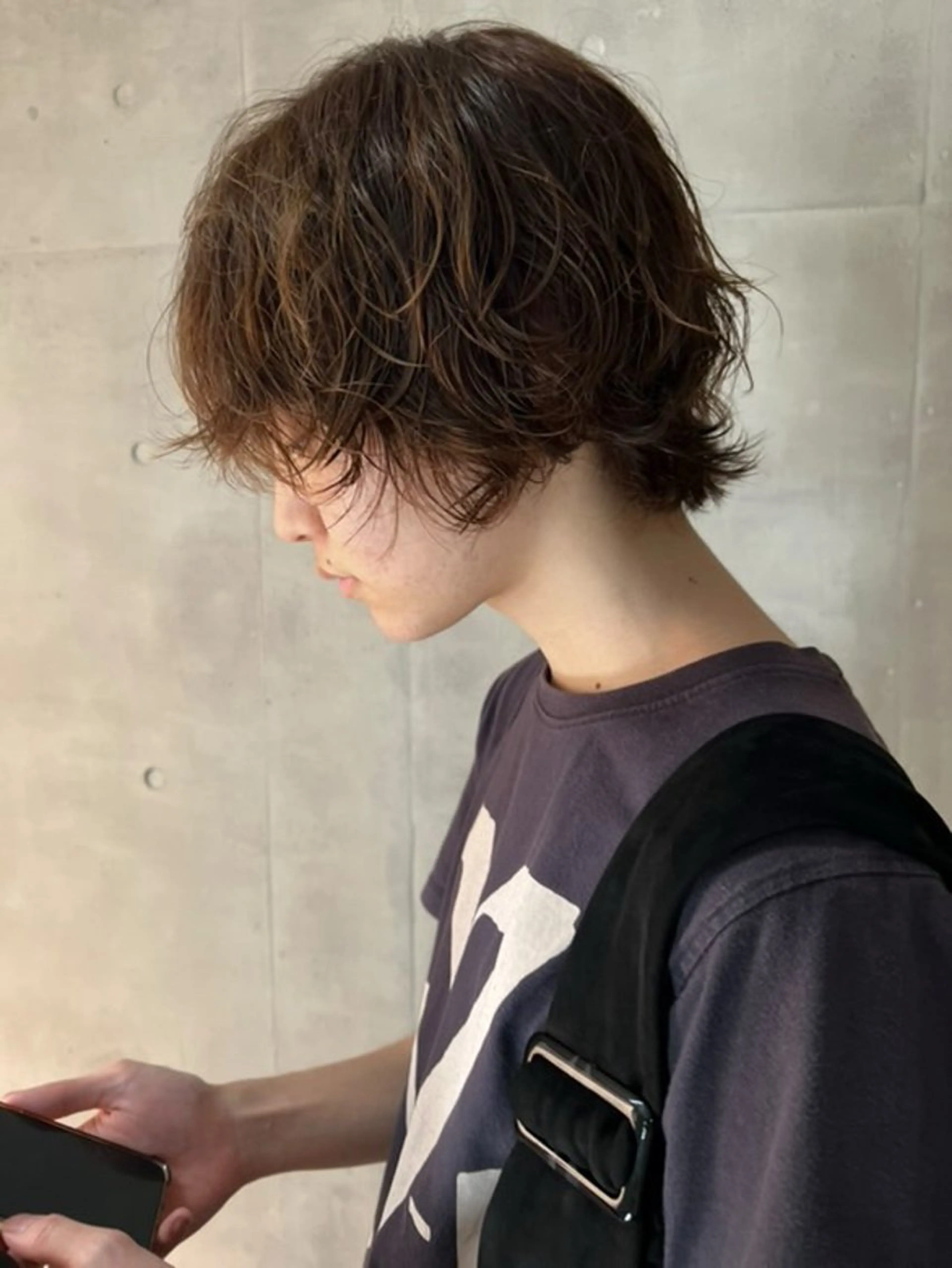 カット＋ナチュラルパーマの写真