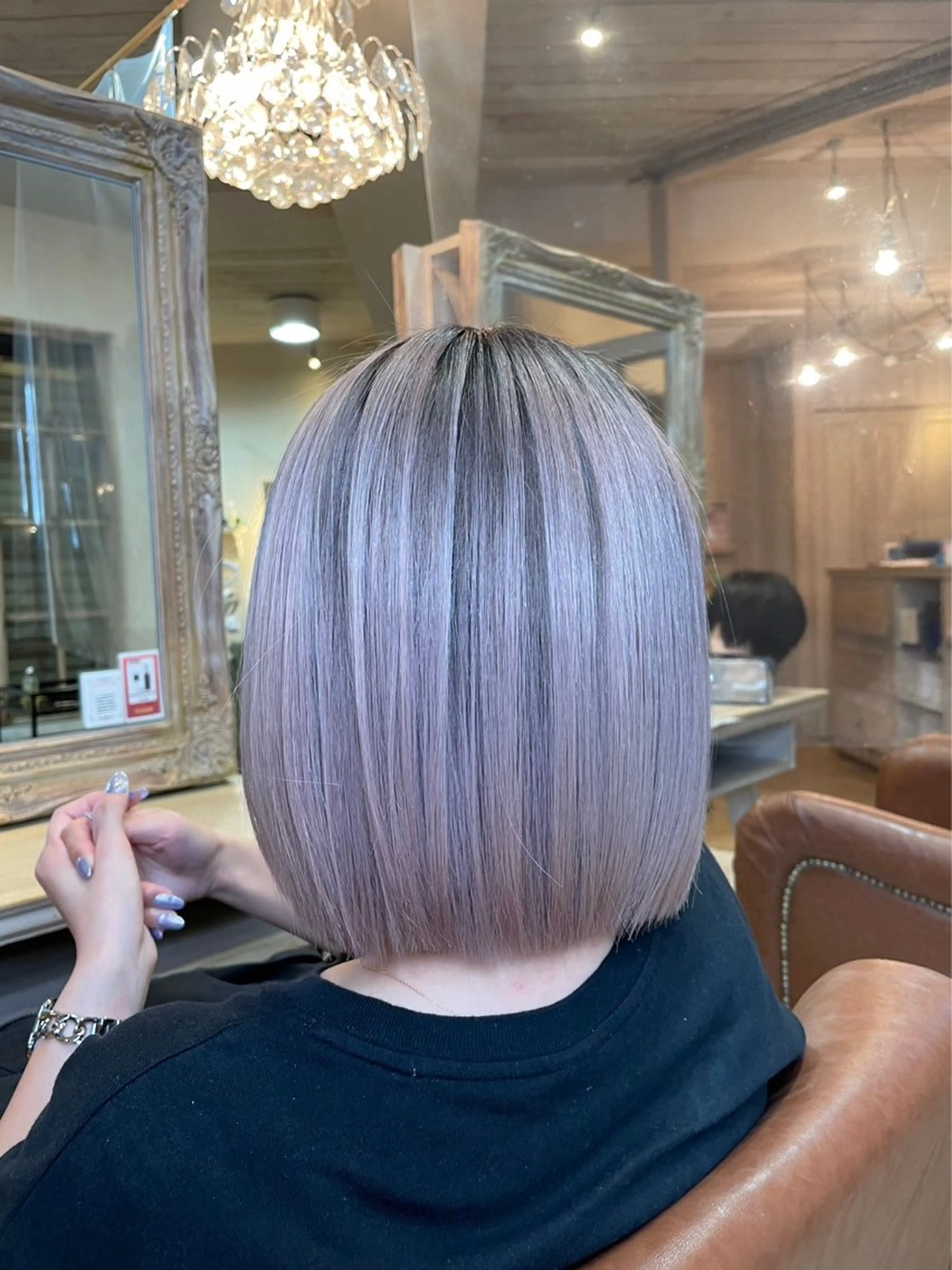 カラー ブリーチ 髪質改善 amie by afloat所属・レイヤーカット メンズヘア/伊藤　匠のヘアスタイル