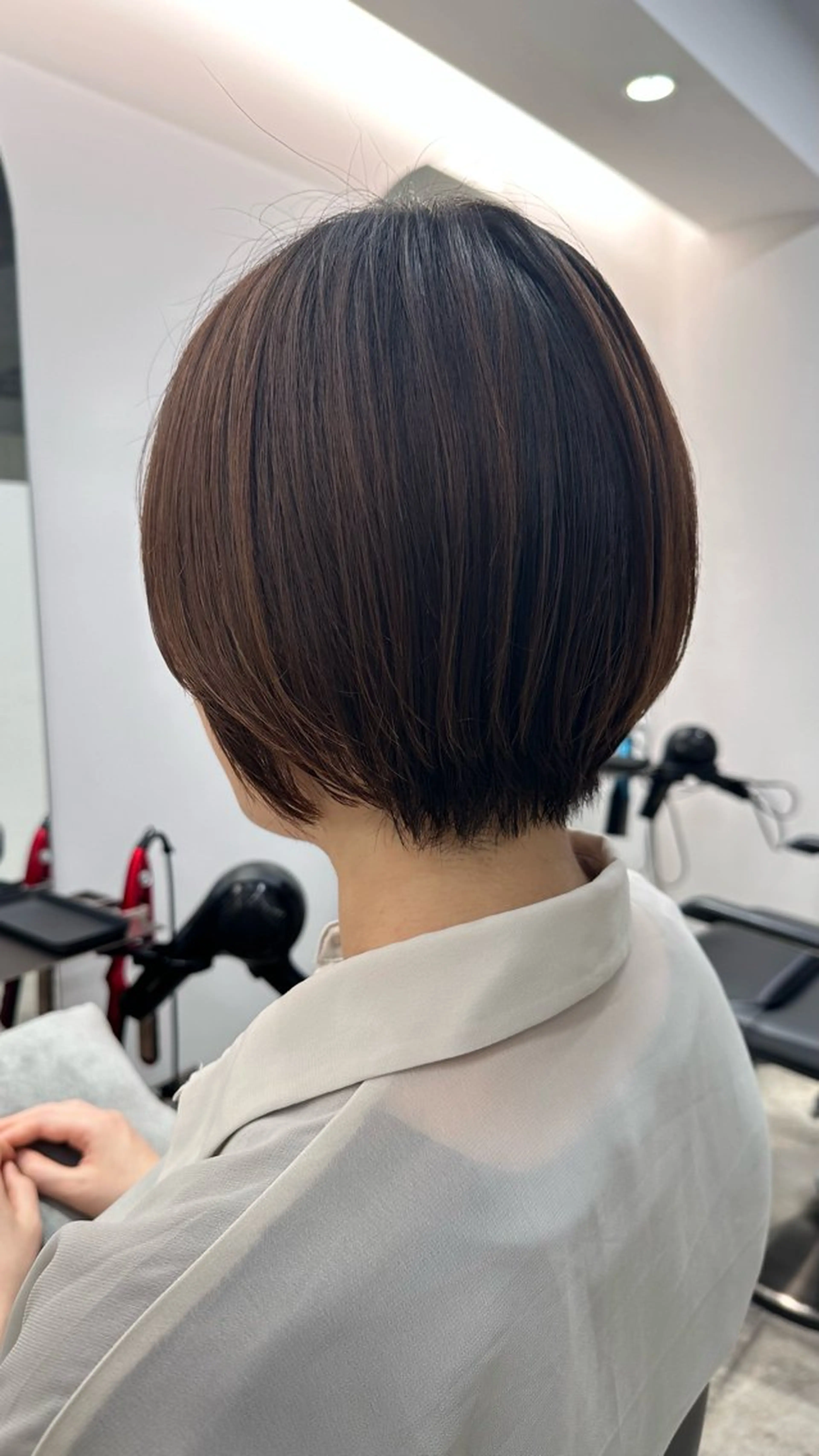 ショート ショートボブ ボブ ショートヘア あいこ/レイヤー カット🌷銀座のヘアスタイル