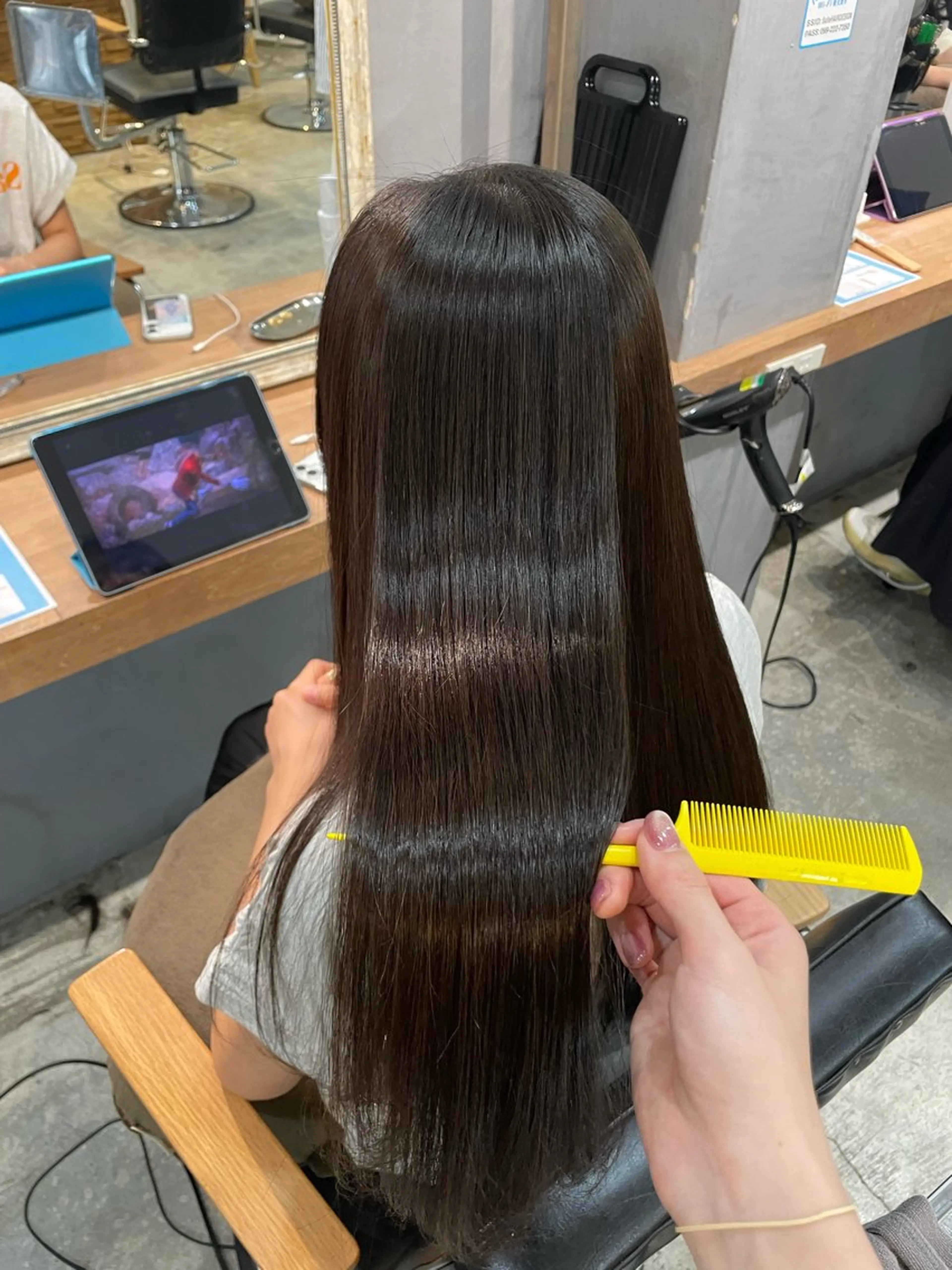 🧁【初回限定】カット＋髪質改善ストレート＋トリートメントの写真