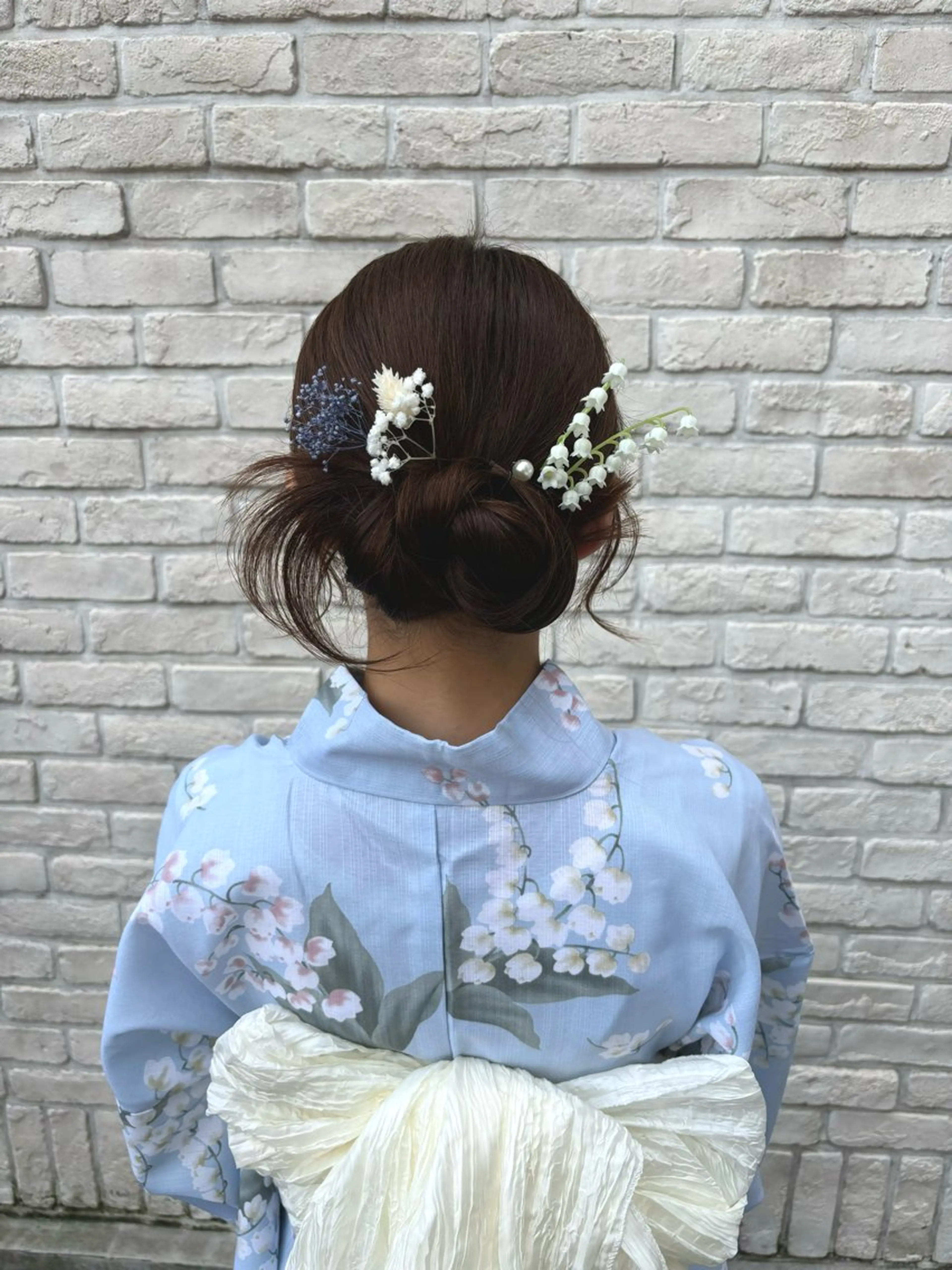 ヘアアレンジ 着付け 横浜パーマアレンジ 🌼スズキ　リョウカのヘアスタイル