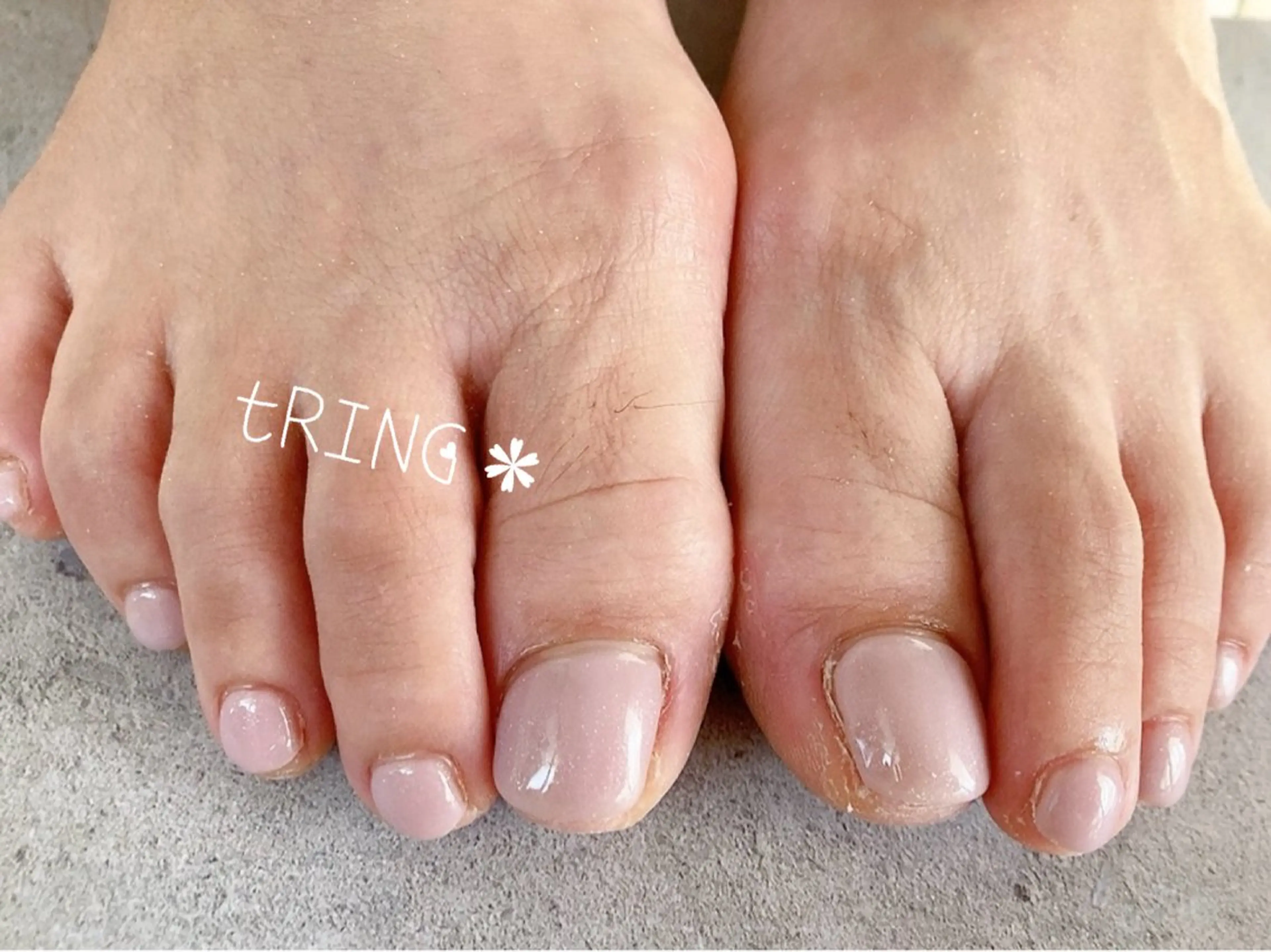 ネイル フットネイル tRING＊ しいの木台のネイルデザイン