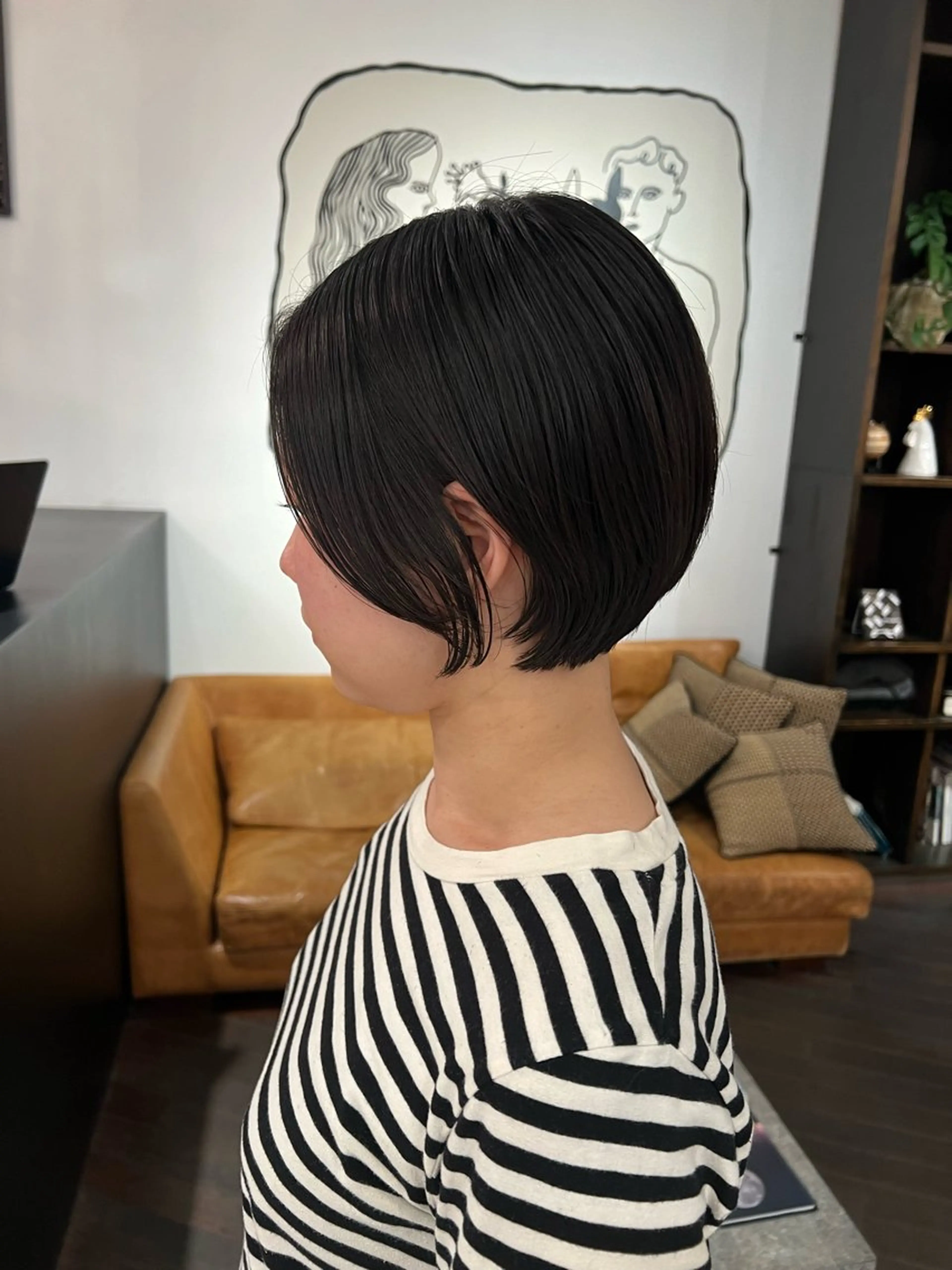 ショート デザインカット 加藤園のヘアスタイル