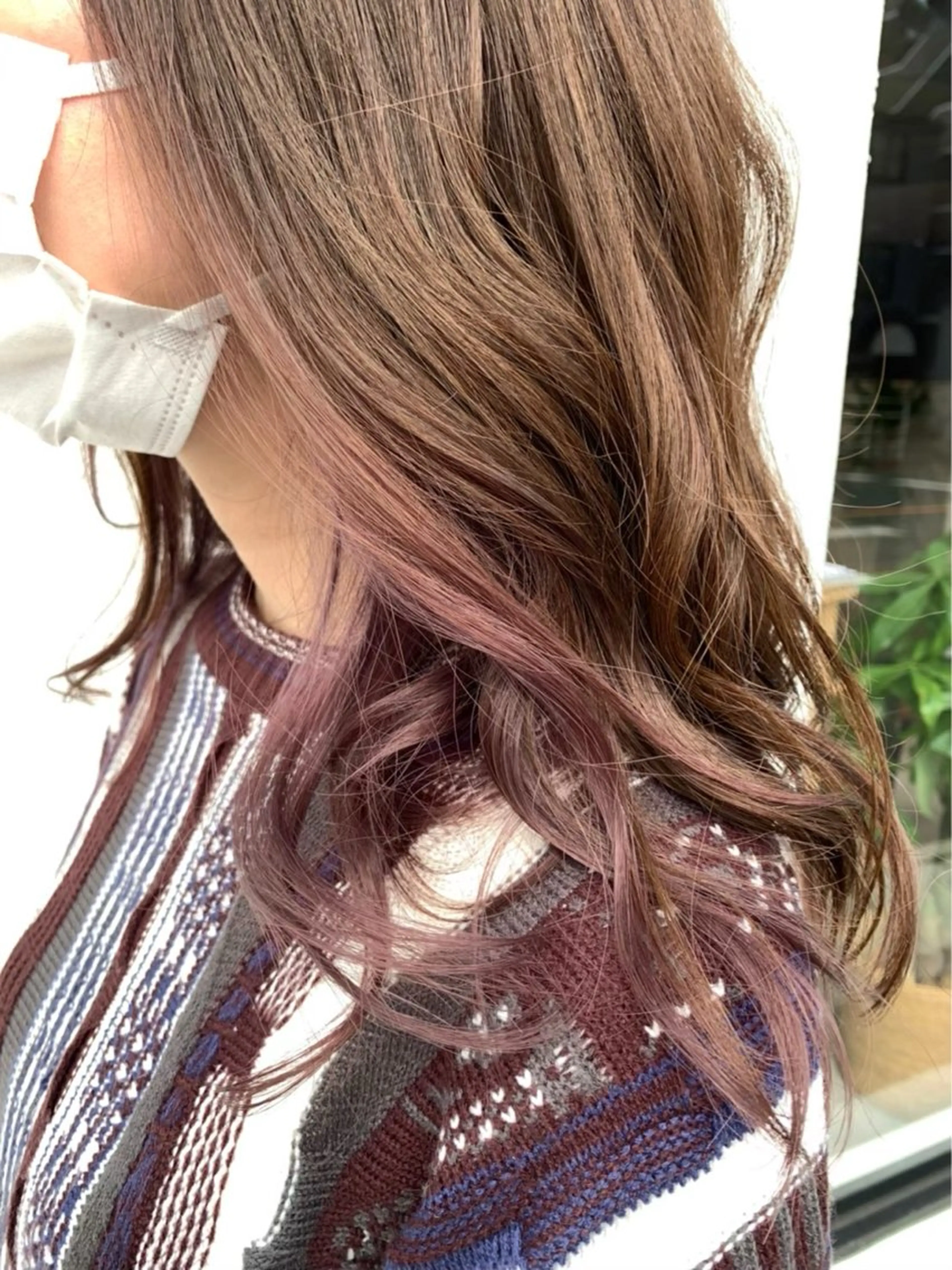 ロング 椛島 流音のヘアスタイル