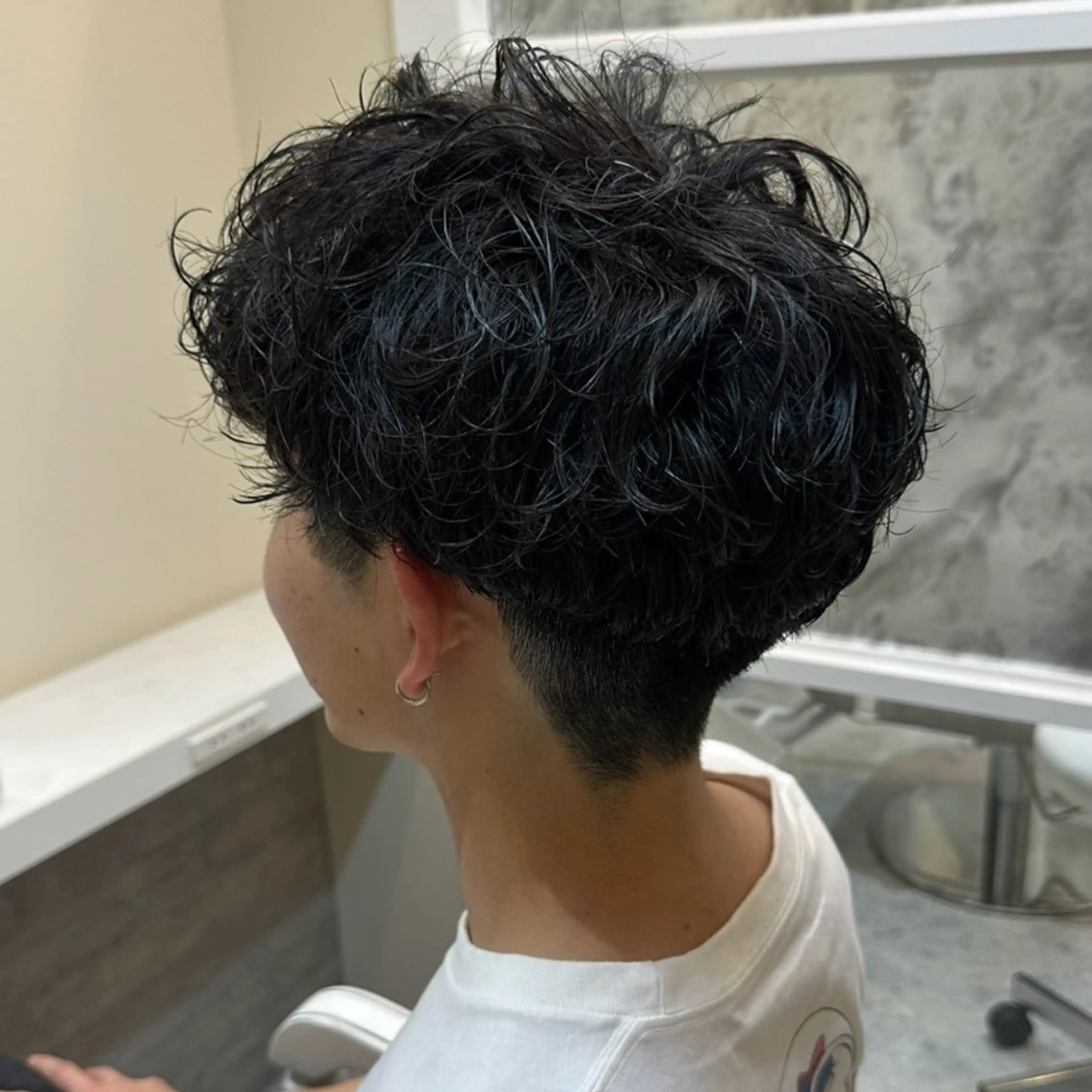カット+メンズパーマ🌀プチトリートメント付の写真