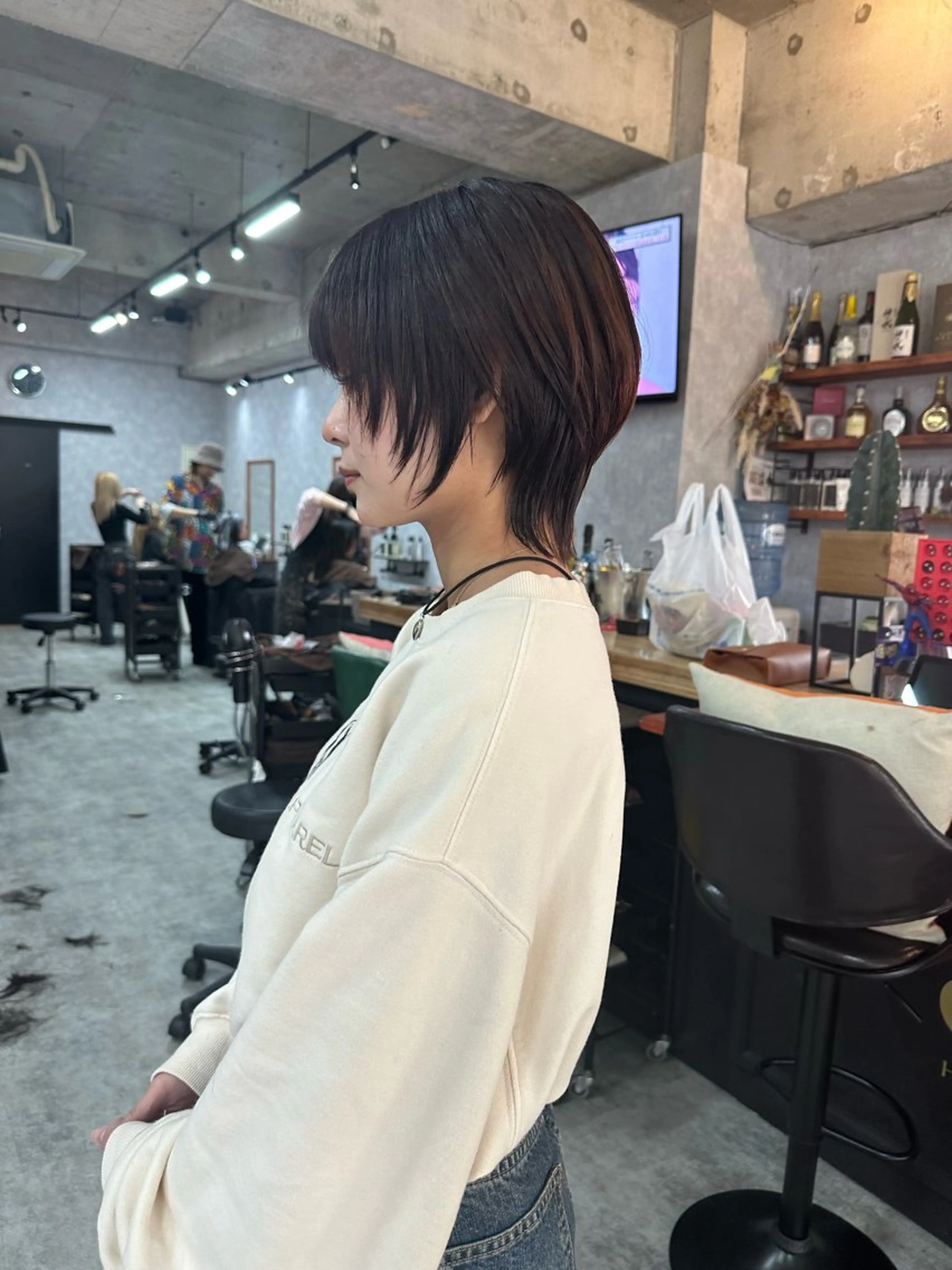 ショート 切りっぱなしボブ ショートボブ ハンサムショート 丸みショート ボブ カット ヘアカラー トリートメント C’LD hair  produce /シールドヘア所属・モテ髪/ボブ/ショー ト/アダチフウトのヘアスタイル
