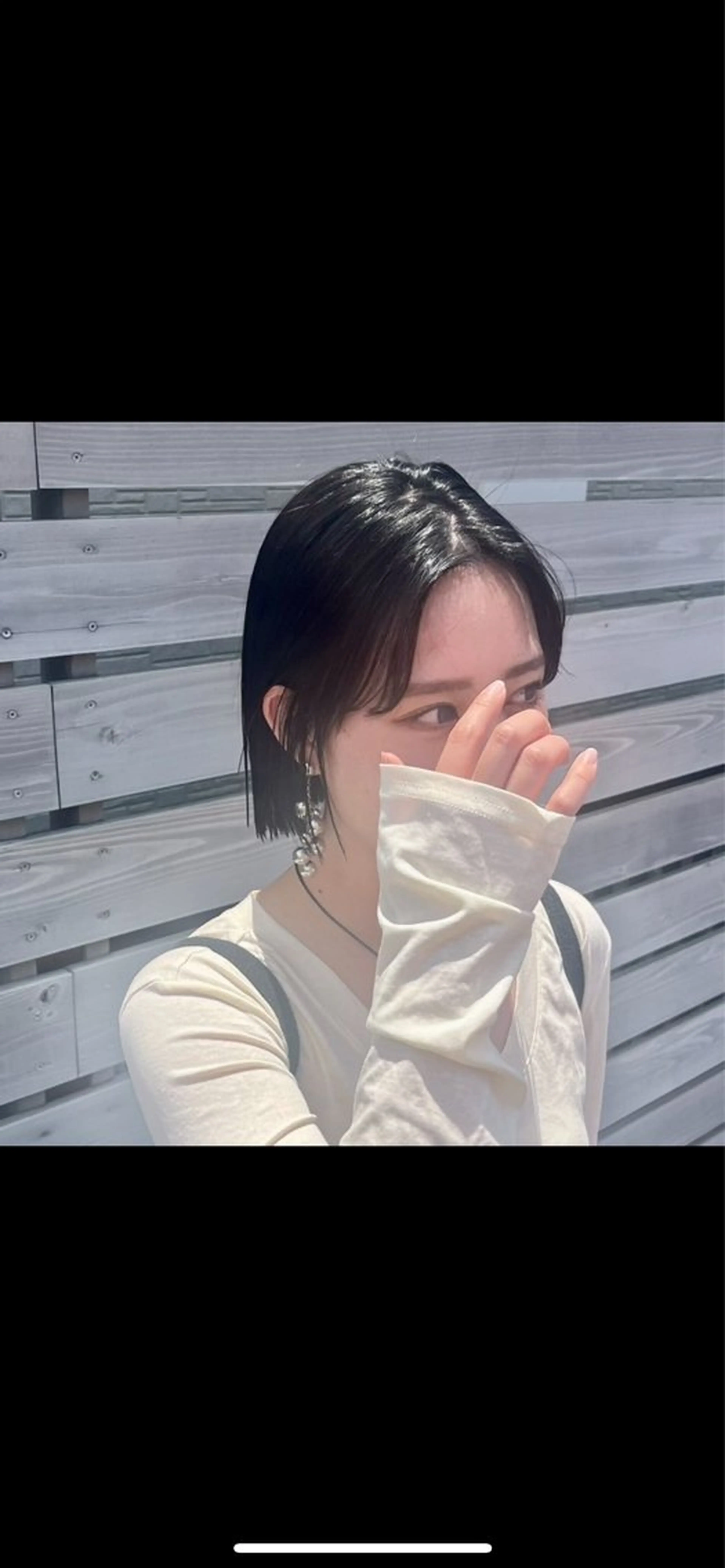 ショート カラー/韓国レイヤー /ブリーチ/hinaのヘアスタイル