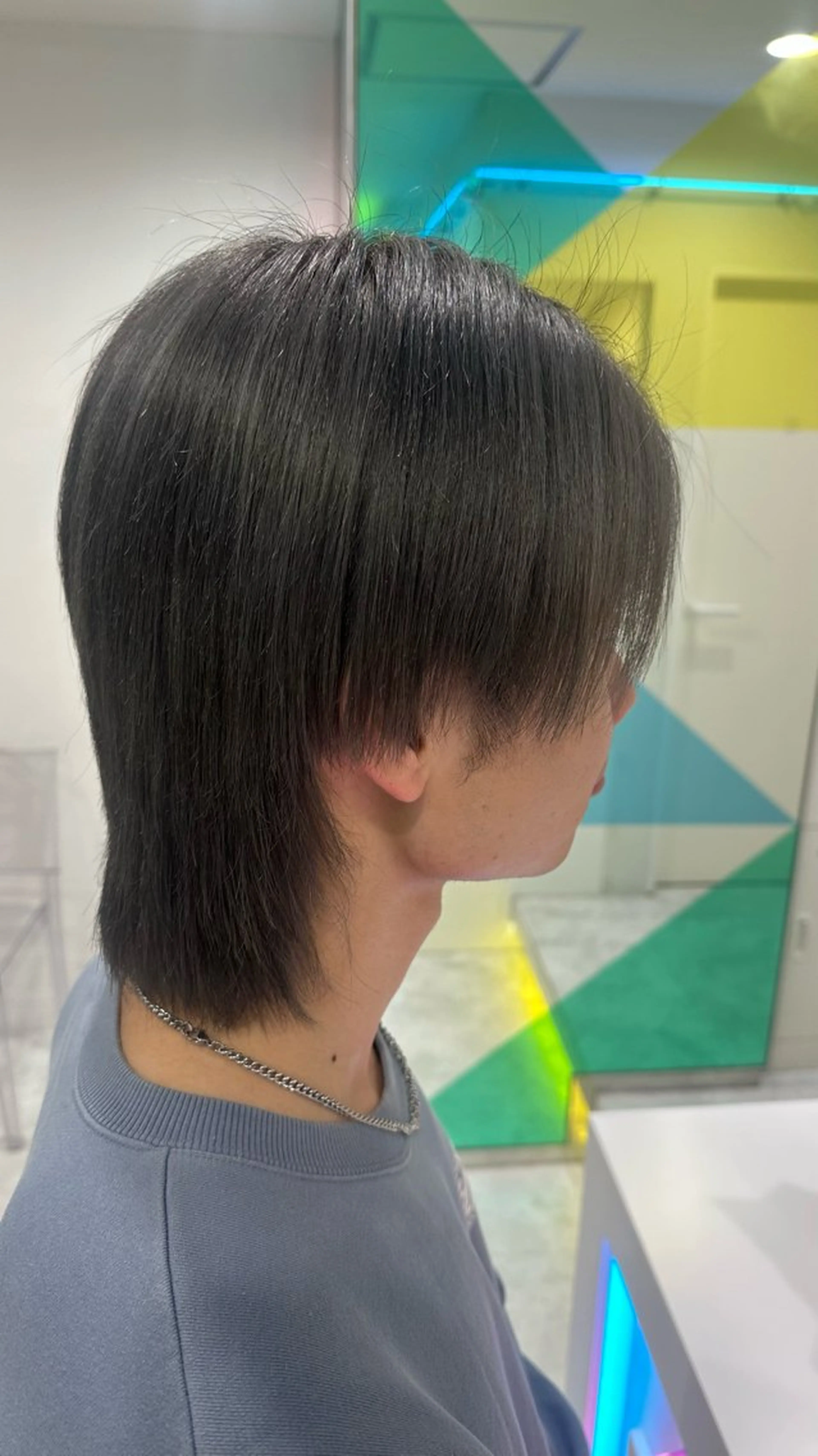 ショート カラー ハイトーン🌈メンズ カット♡Machanのヘアスタイル