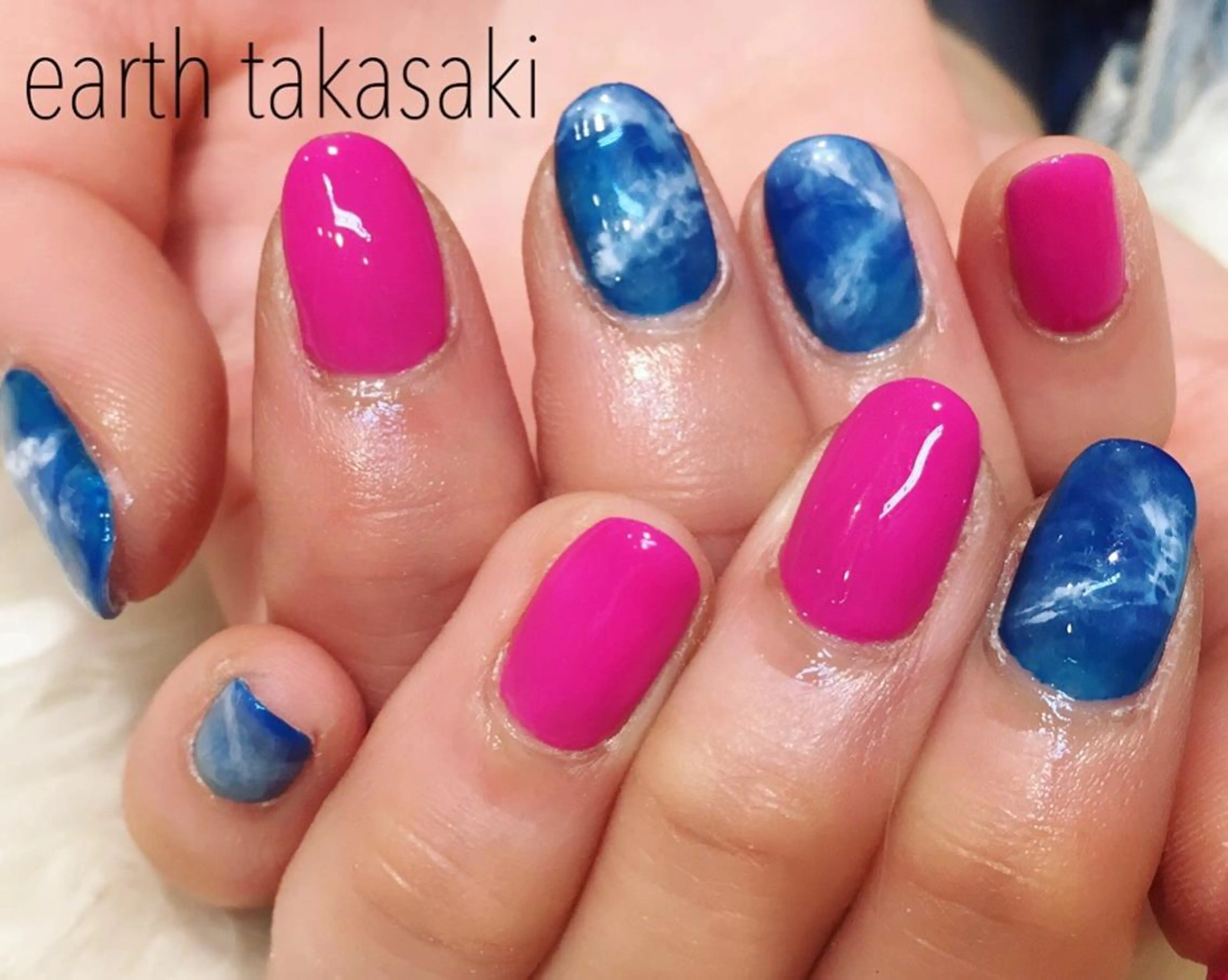 ネイル ピンク EARTH nanaのネイルデザイン
