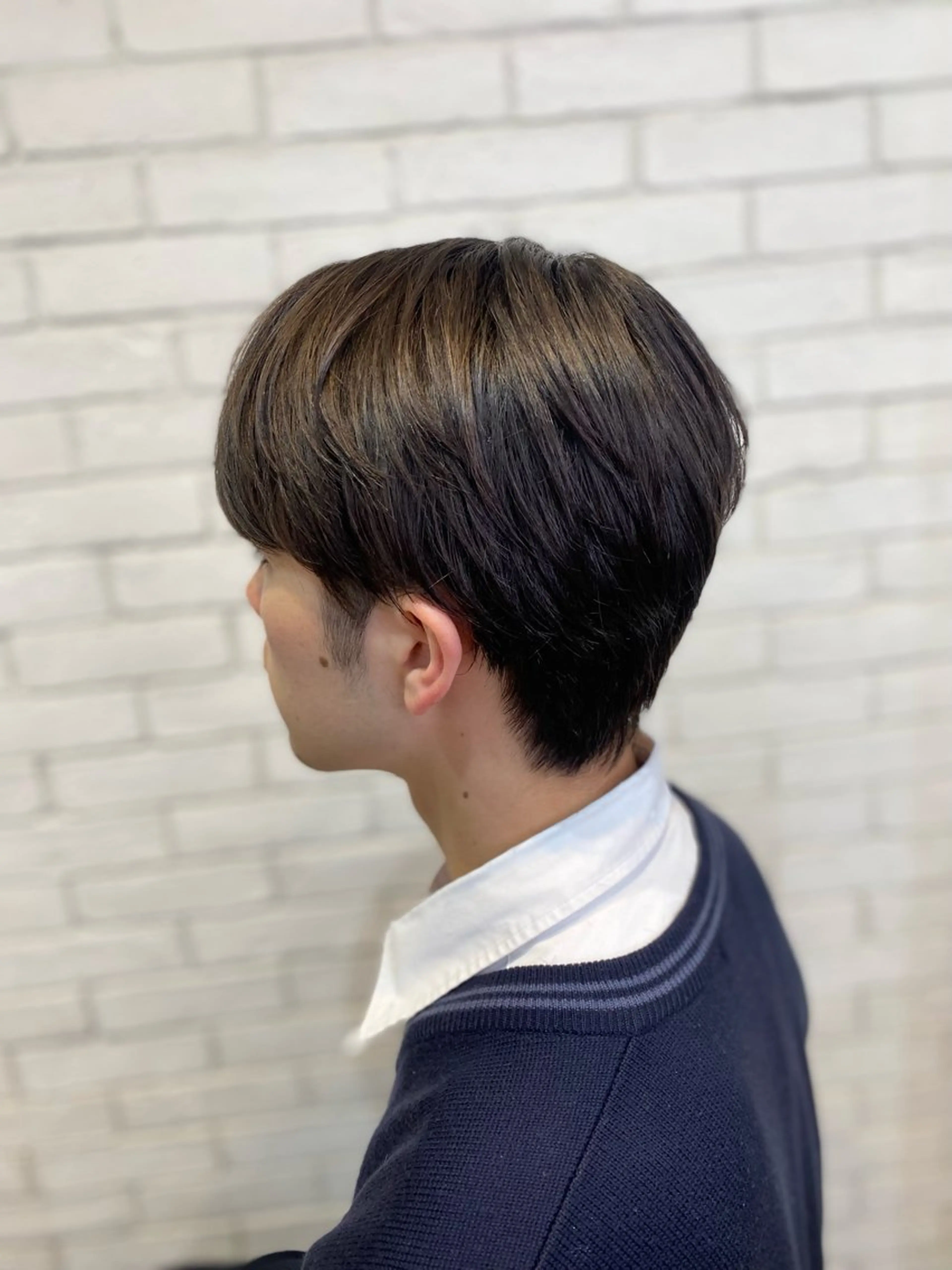 ショート メンズ カット ヨシダ フミノリのヘアスタイル