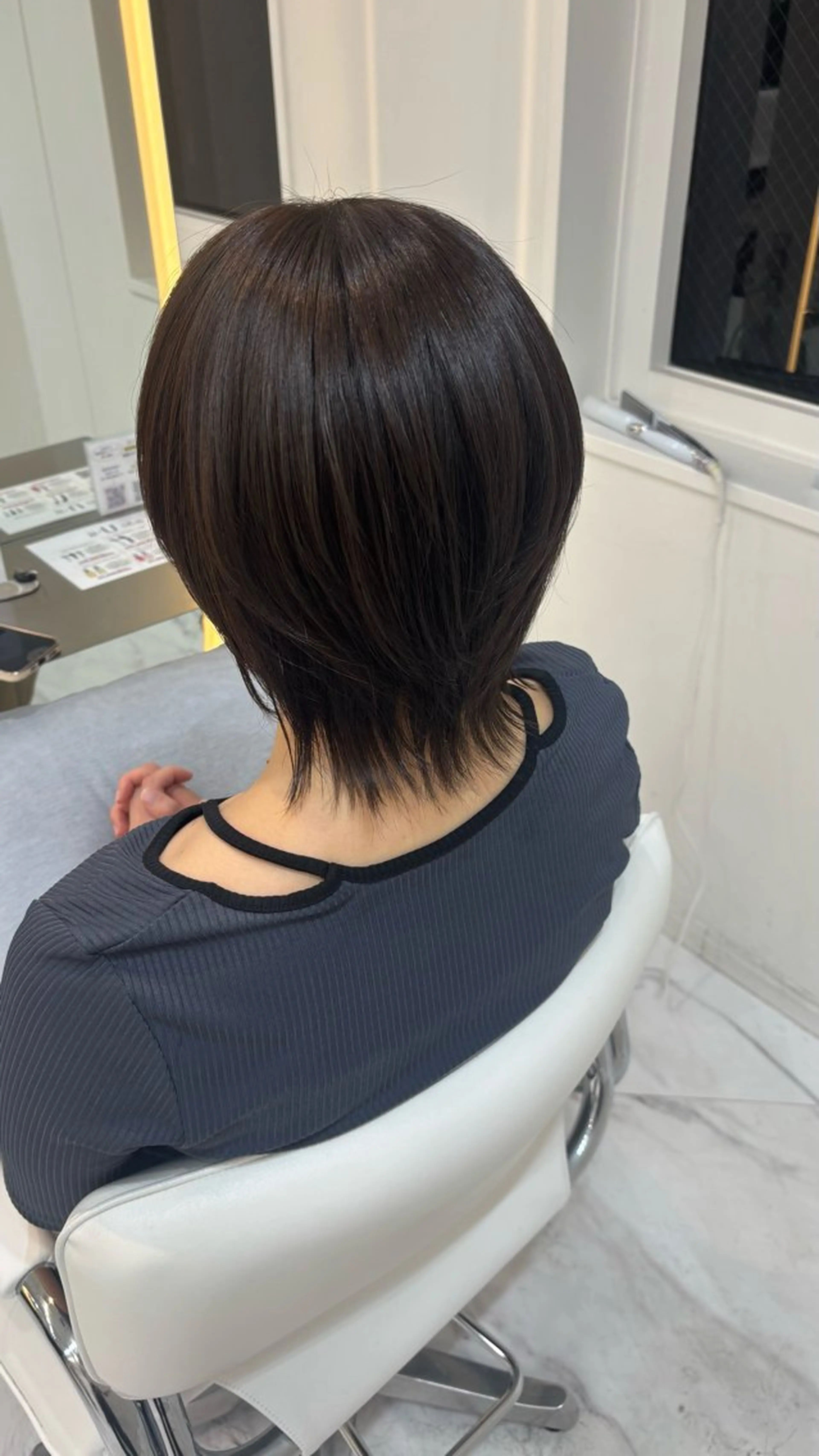 ショート ショートヘア ウルフカット ii+U 銀座【アイユーギンザ】所属・Hikaru カットモデル募集中のヘアスタイル