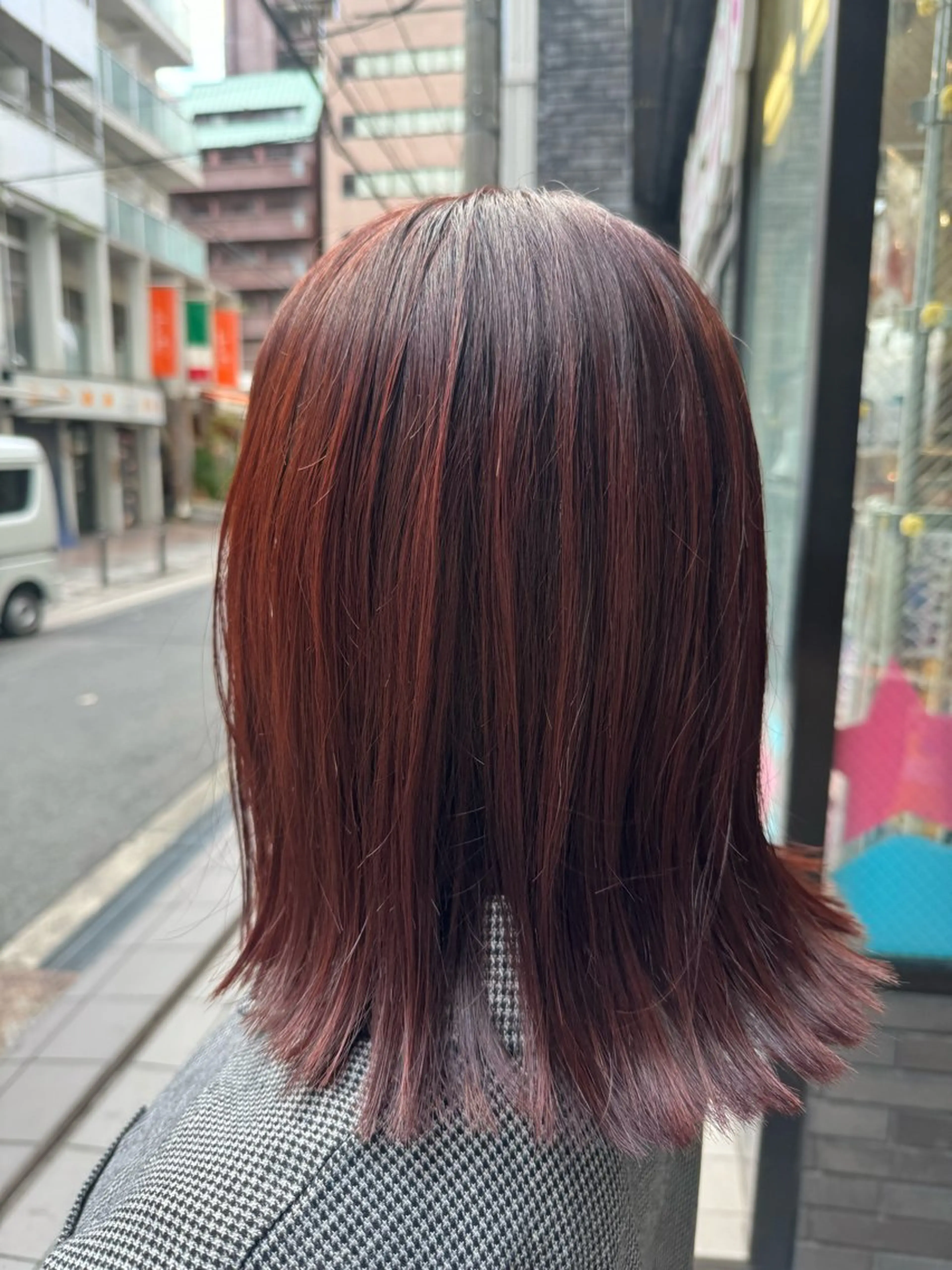 カラー 米山 璃奈のヘアスタイル
