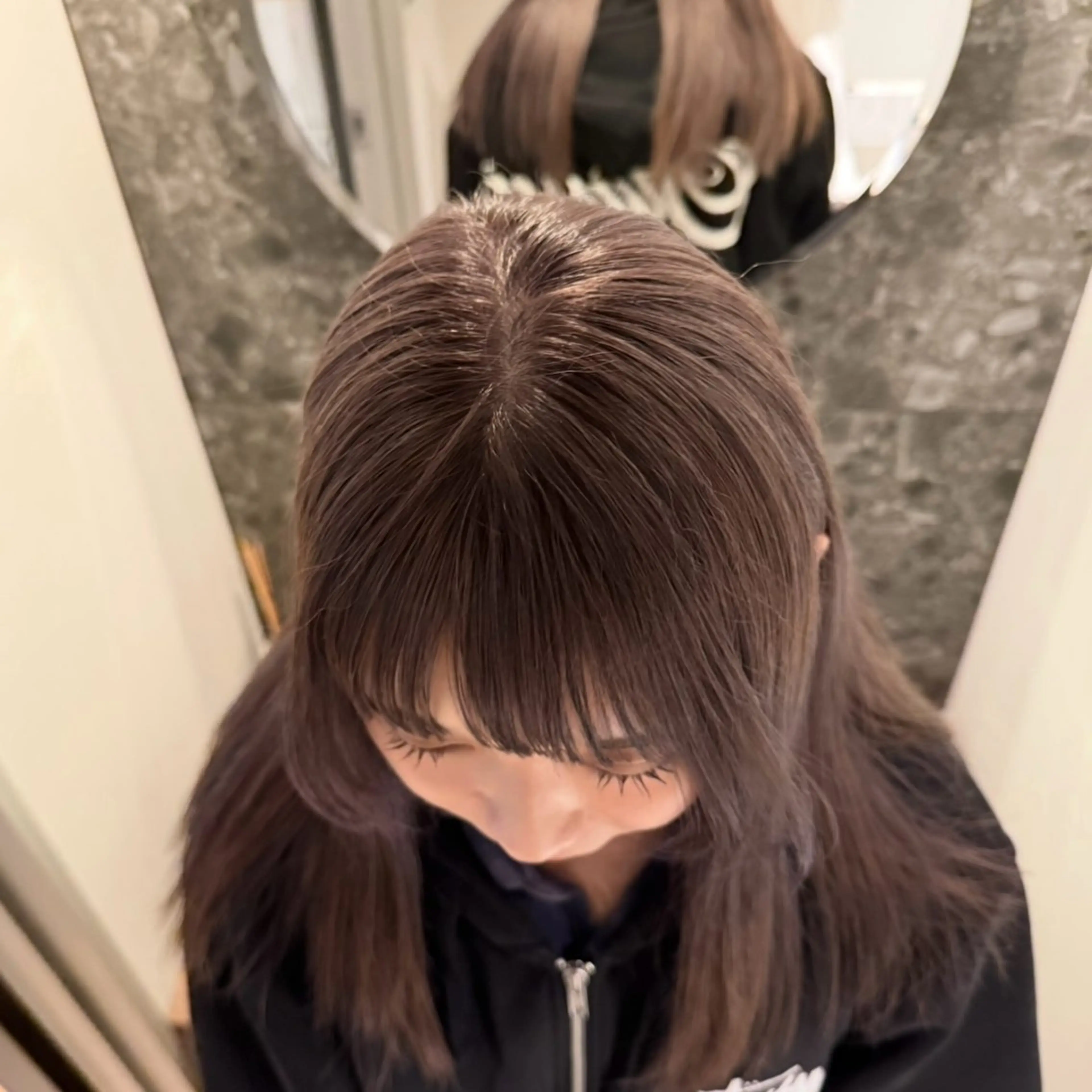 ロング beni yumikoのヘアスタイル