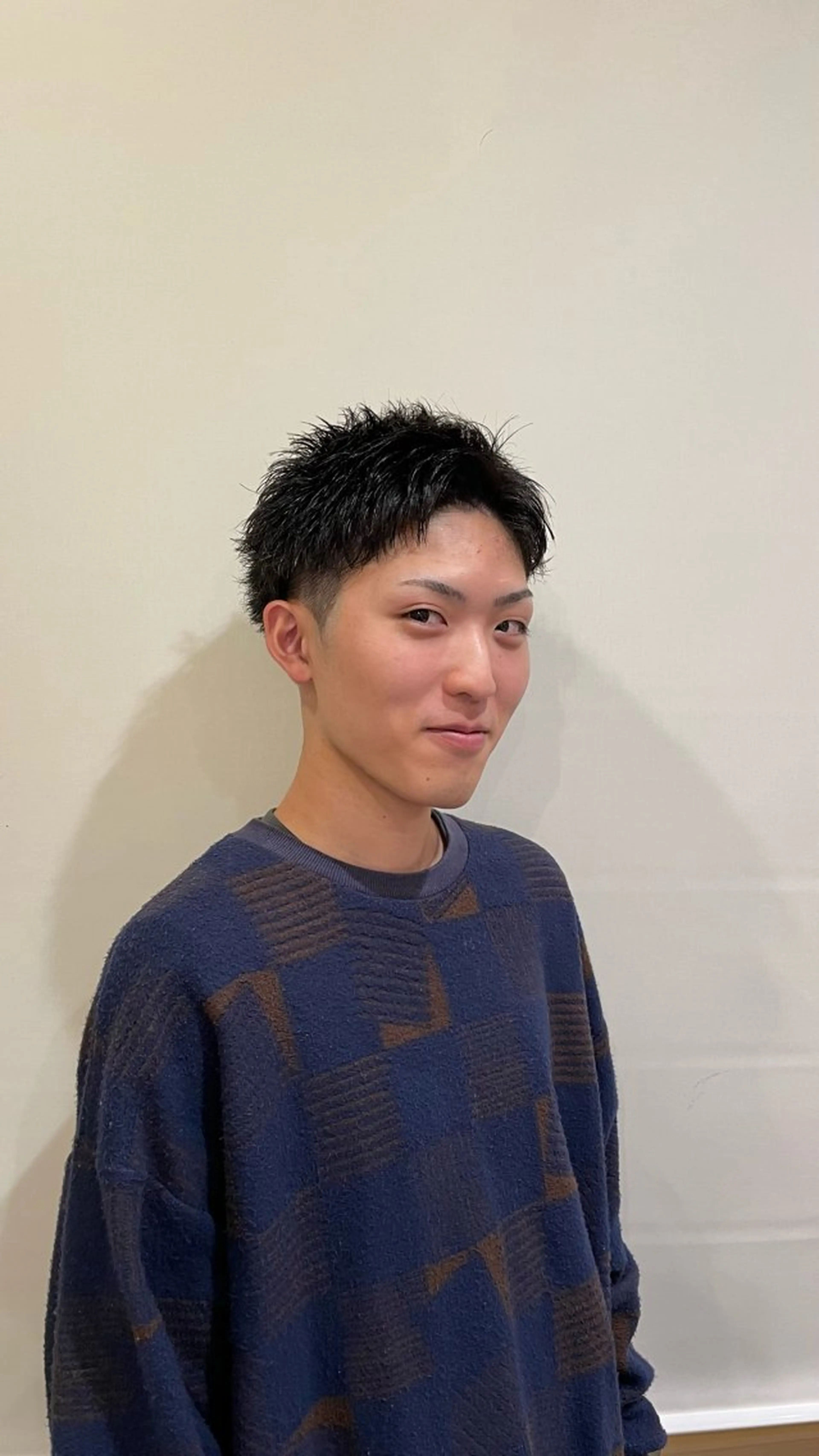 ショート メンズ 椿 大輔のヘアスタイル