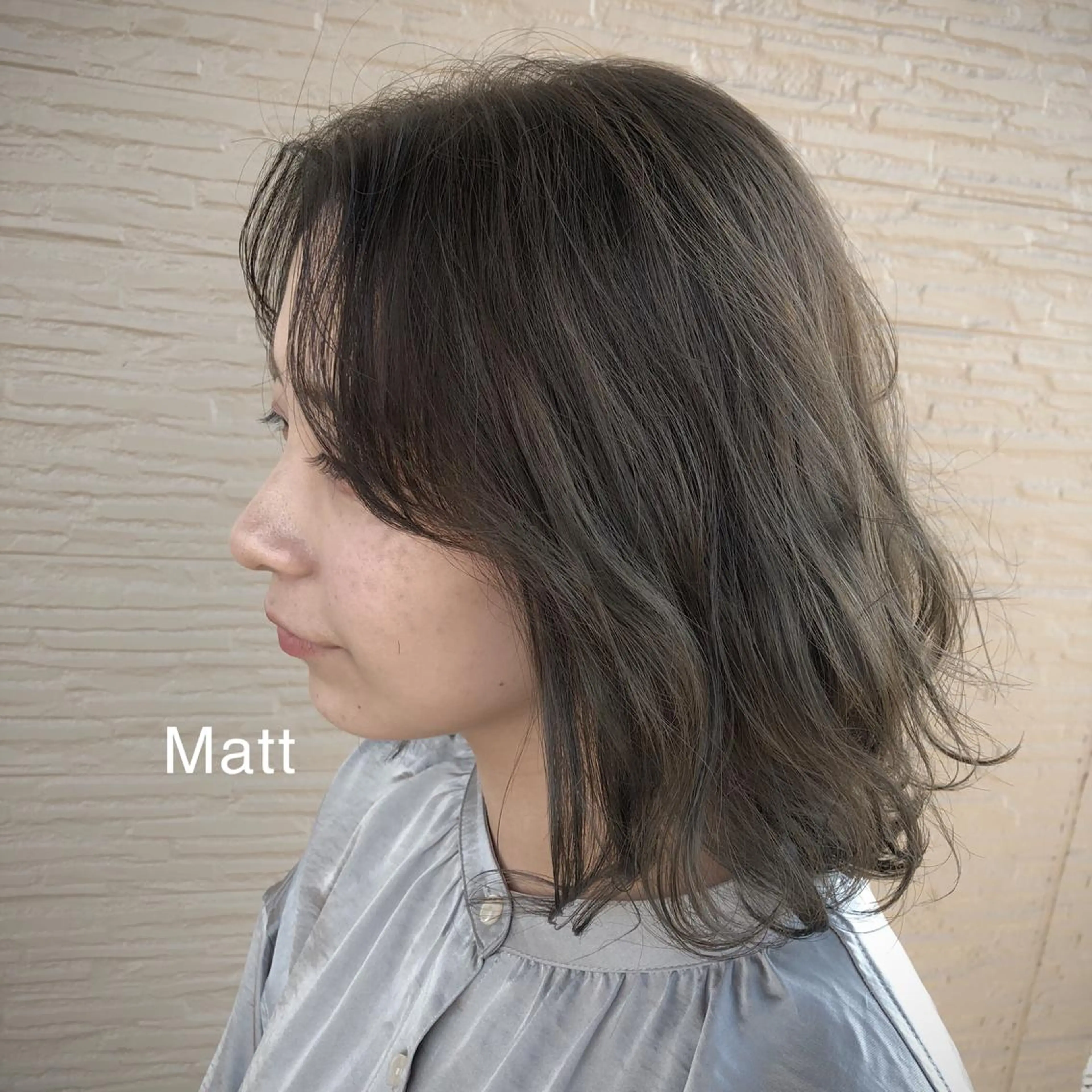 ミディアム カラー アッシュ ハイライトカラー ハイライト 4-rest garden （フォーレストガーデン）所属・金井 直樹のヘアスタイル