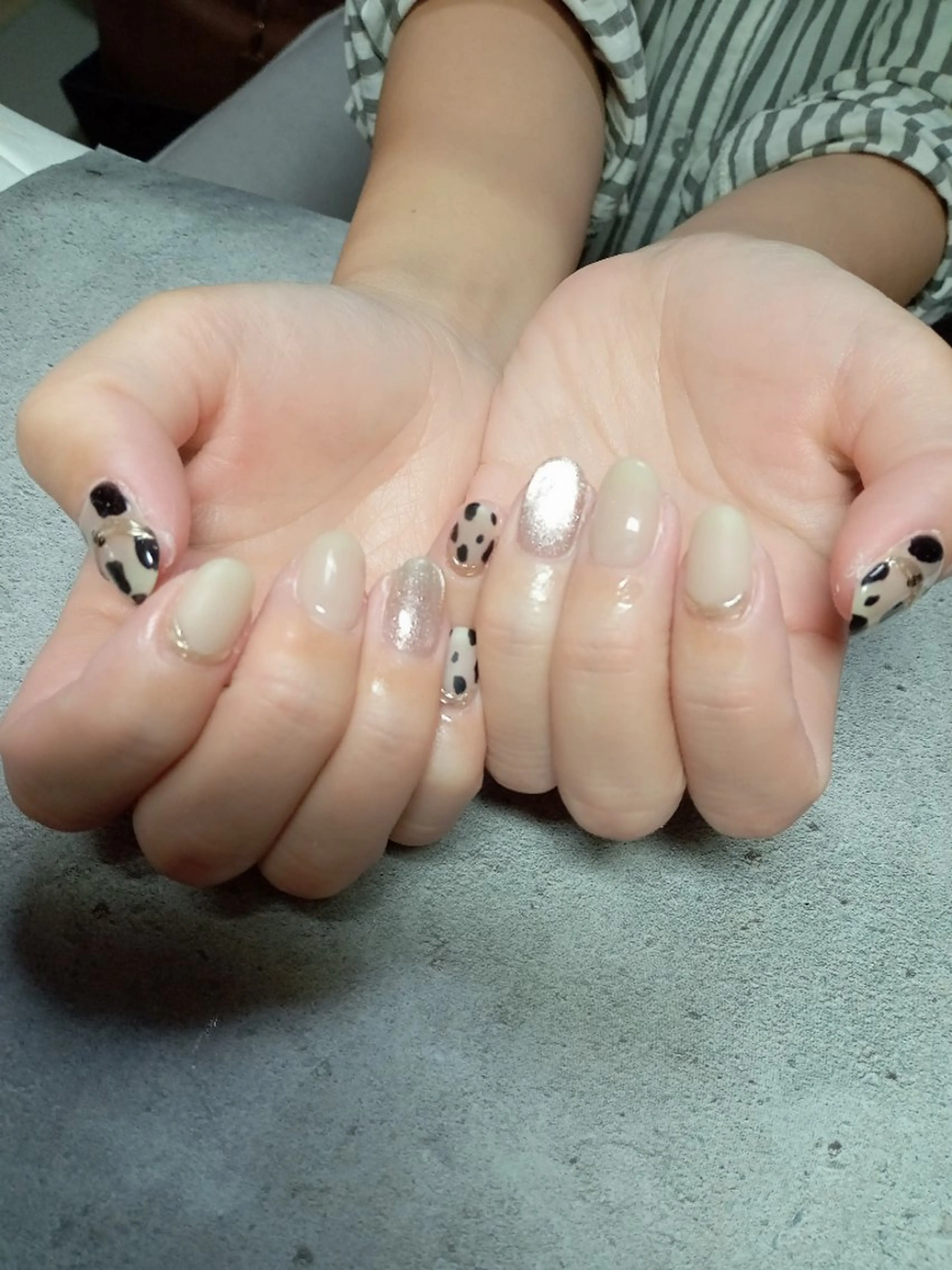 ネイル ハンドネイル flure de neige yukiのネイルデザイン
