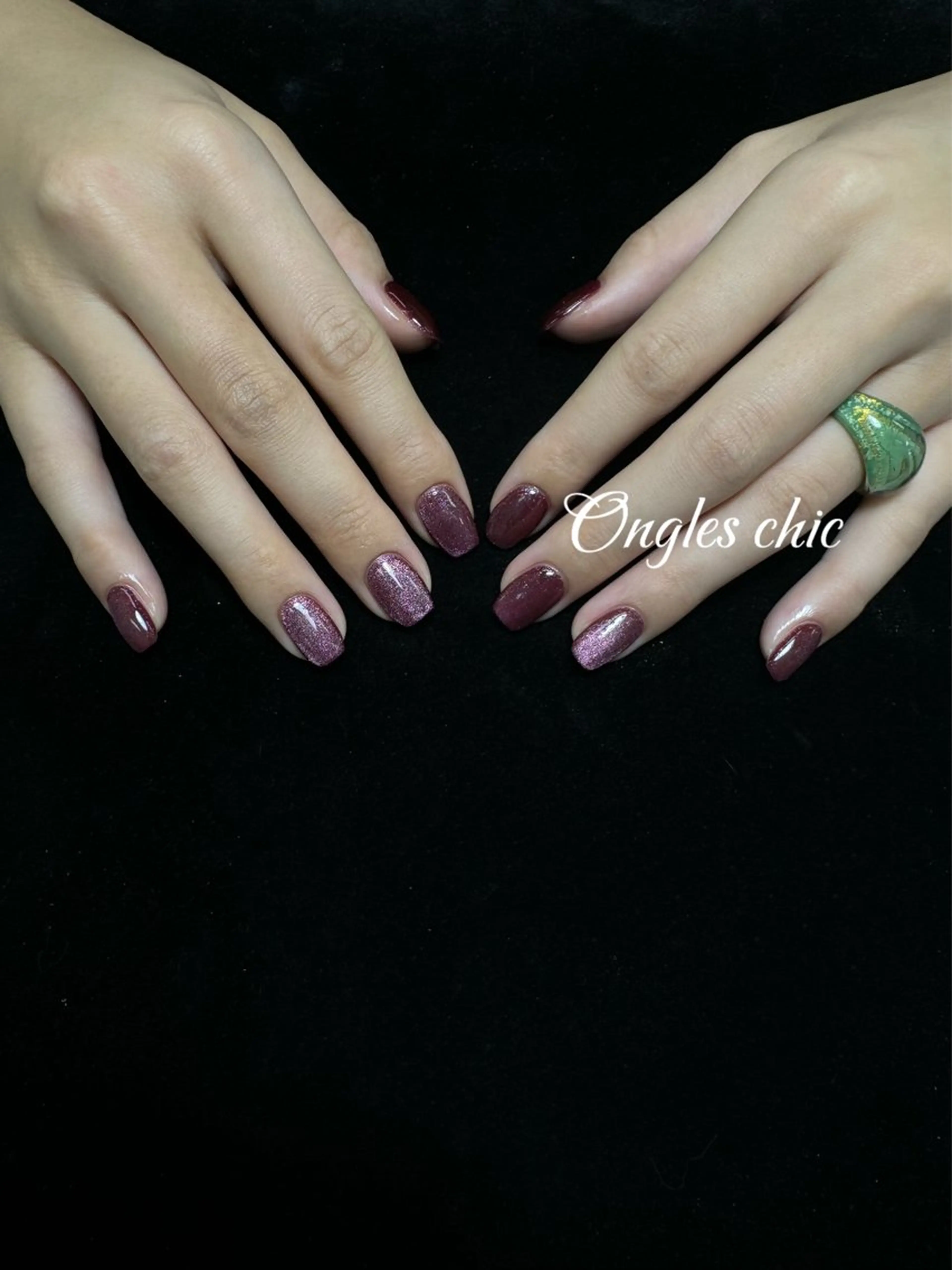 ネイル ハンドネイル ハンドケア ongles chicのネイルデザイン