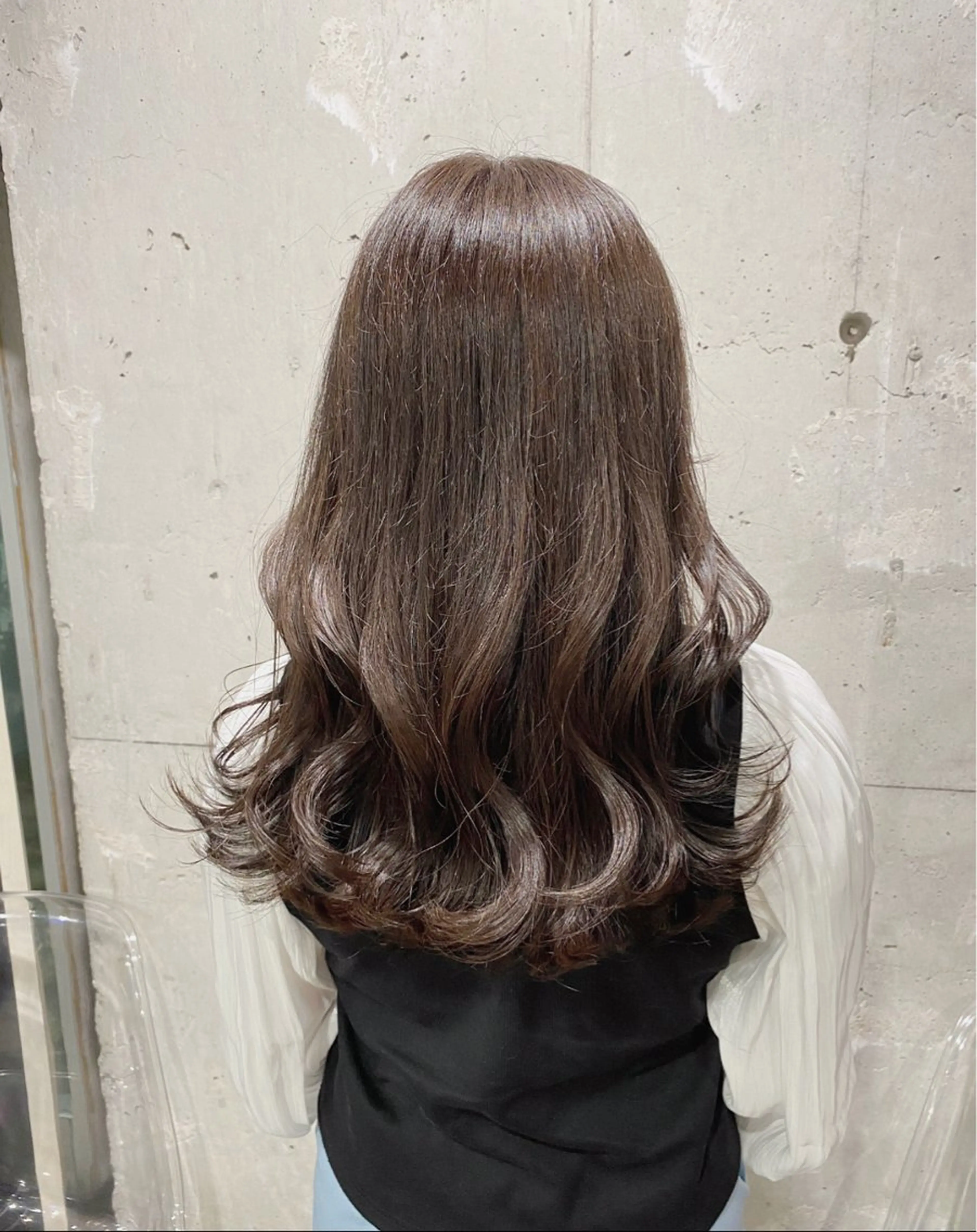 ロング カラー カット パーマ トリートメント 🔷似合わせメンズ カットKUMA🔷のヘアスタイル