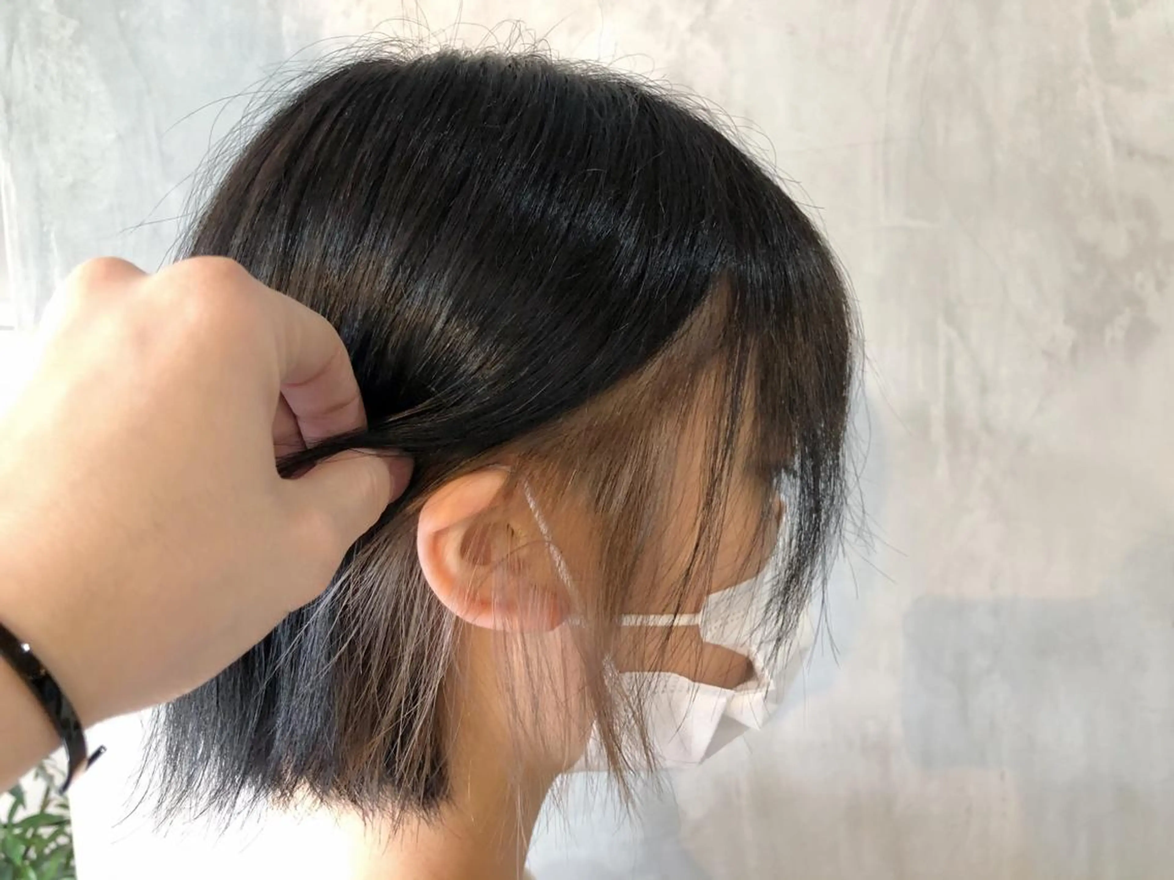 ショート カラー ブリーチ/美髪矯正 垢抜けヘア/そらのヘアスタイル