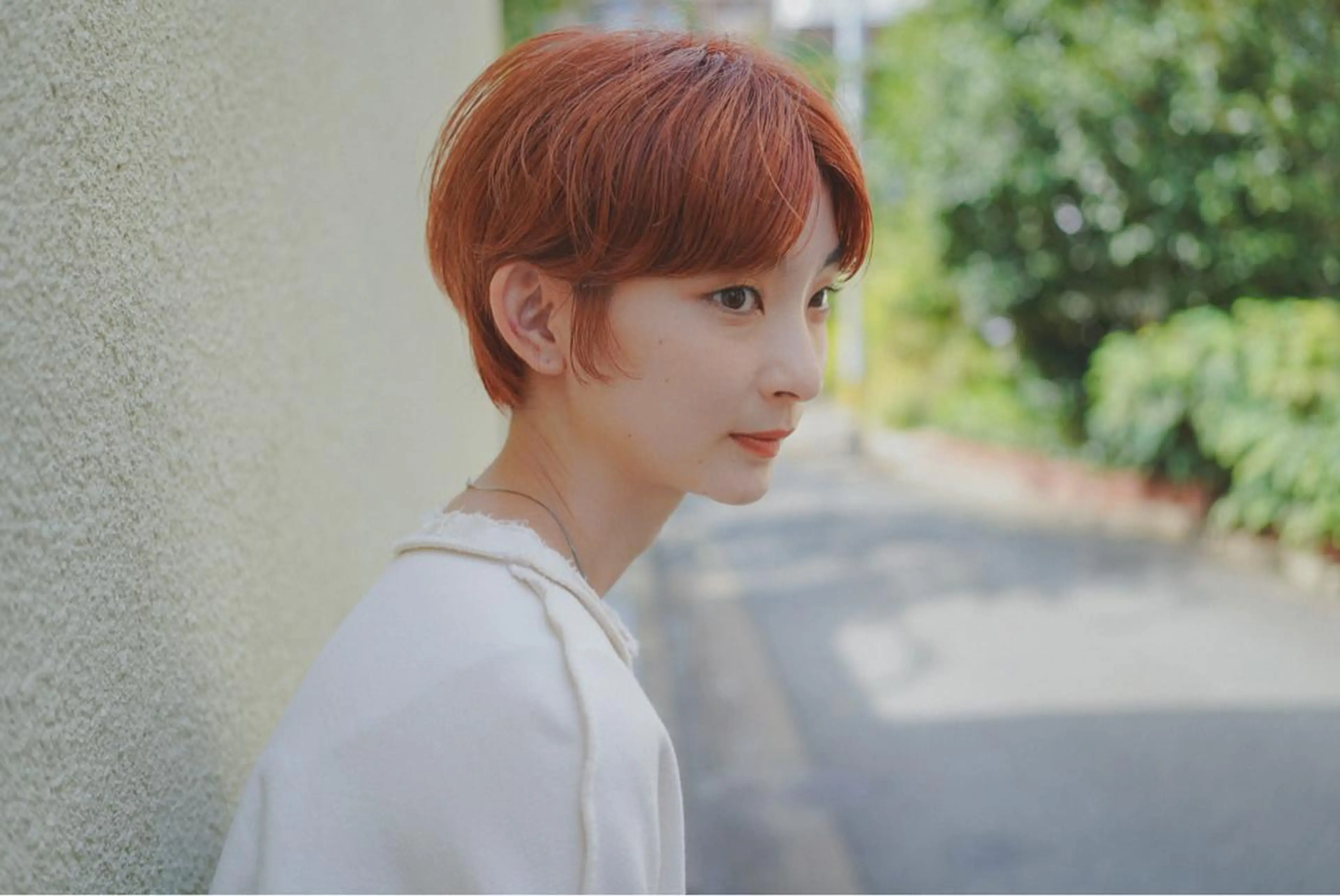 ショート カラー 切りっぱなしボブ ショートボブ ハンサムショート ベリーショート ボブ Spiel所属・Spiel ボブ/パーマのヘアスタイル