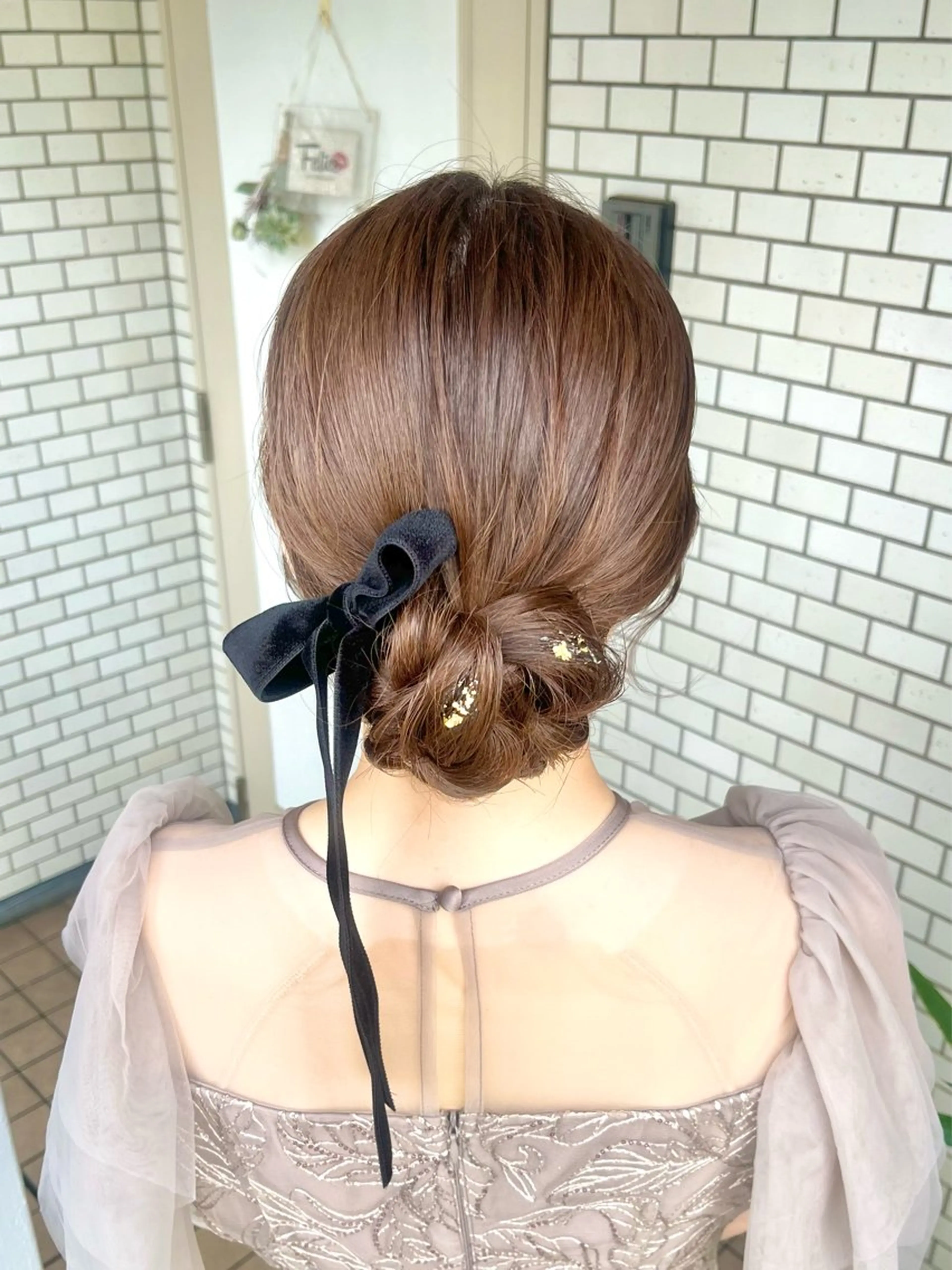 ヘアアレンジ 結婚式・ブライダル 髪飾り 推し活＊イベントヘア 💕ゆり🐈🐾のヘアスタイル