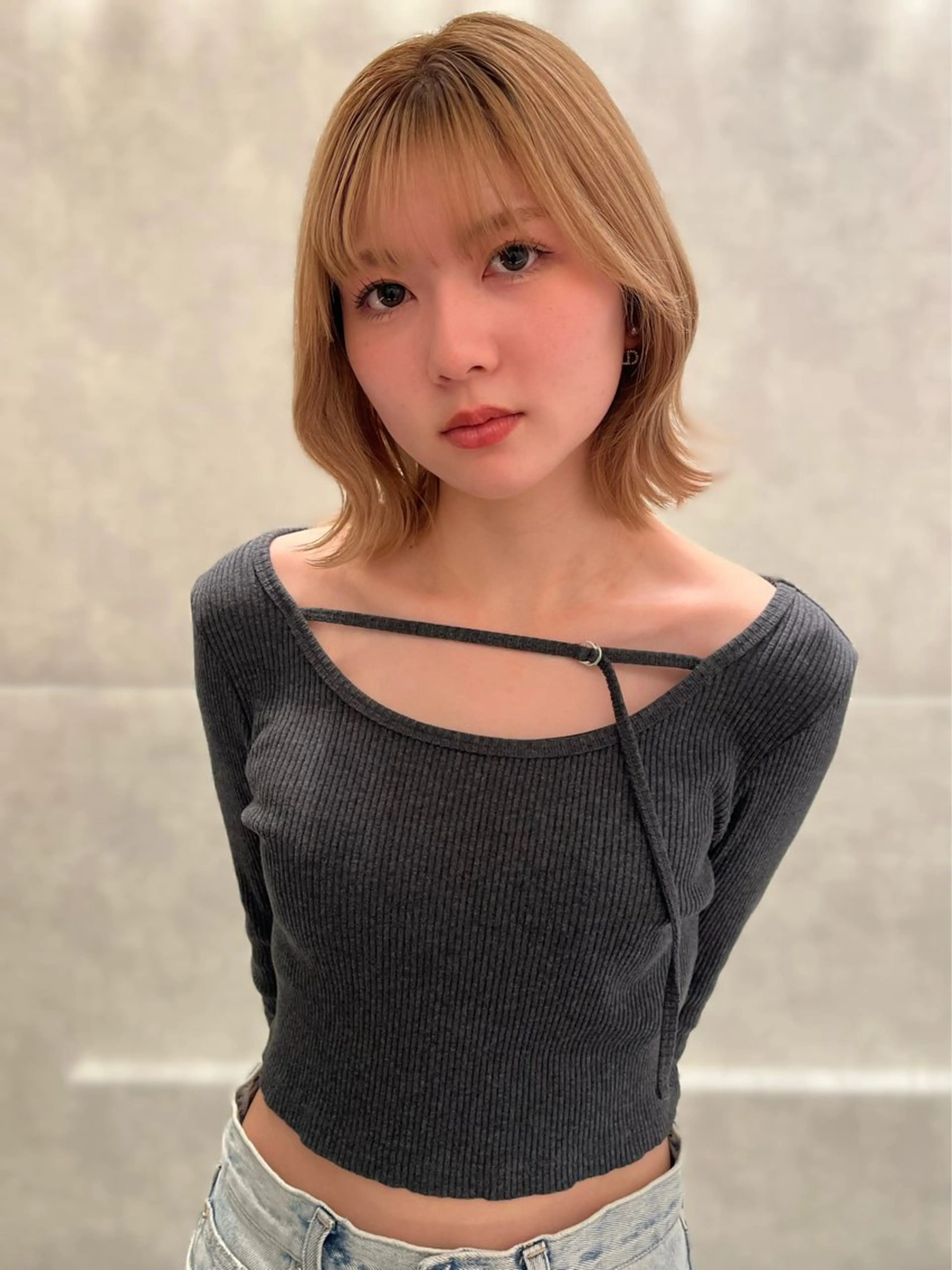 ショート ボブ 羽鳥 菜々子のヘアスタイル