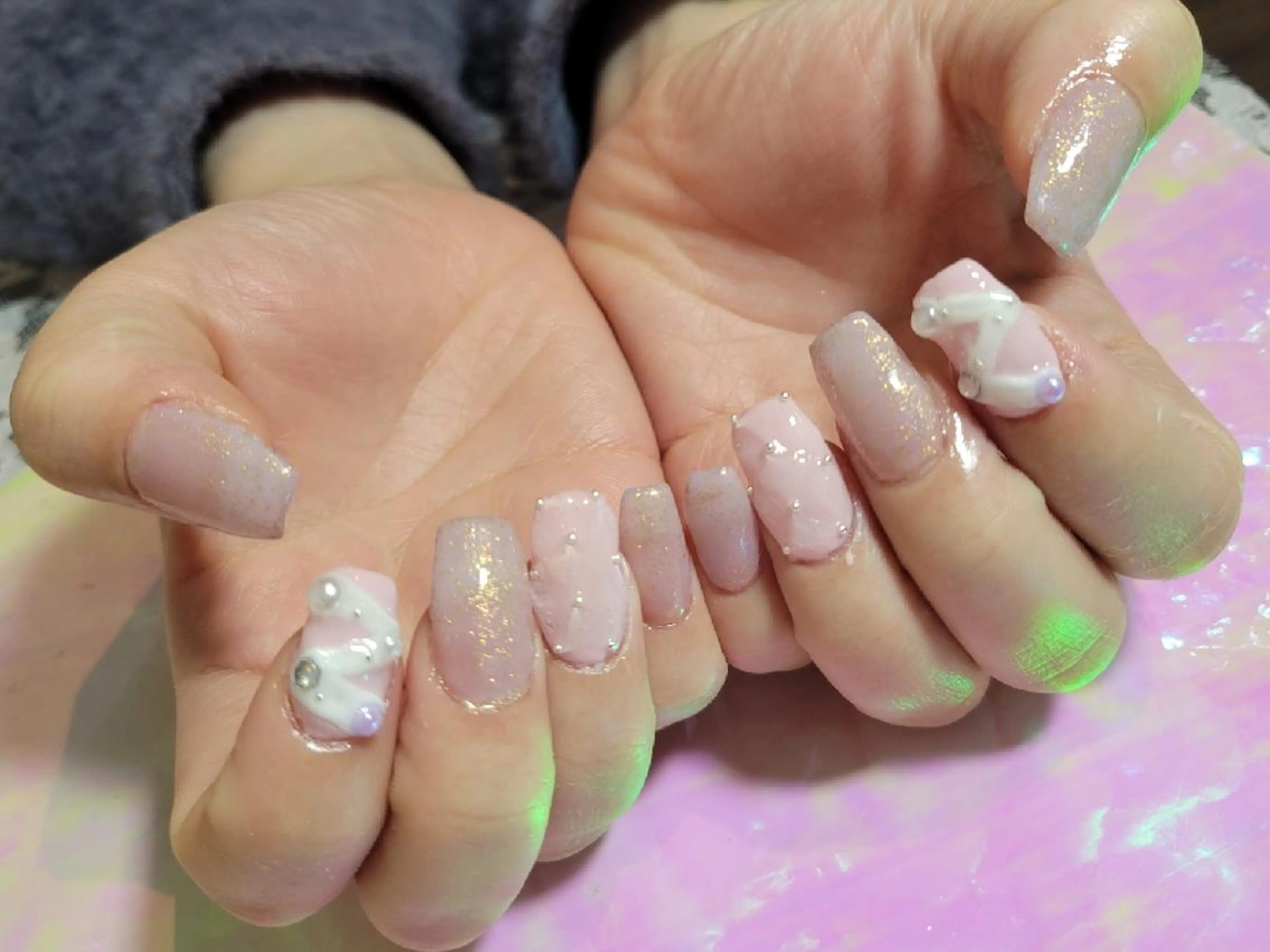 ネイル 💜bora .のネイルデザイン