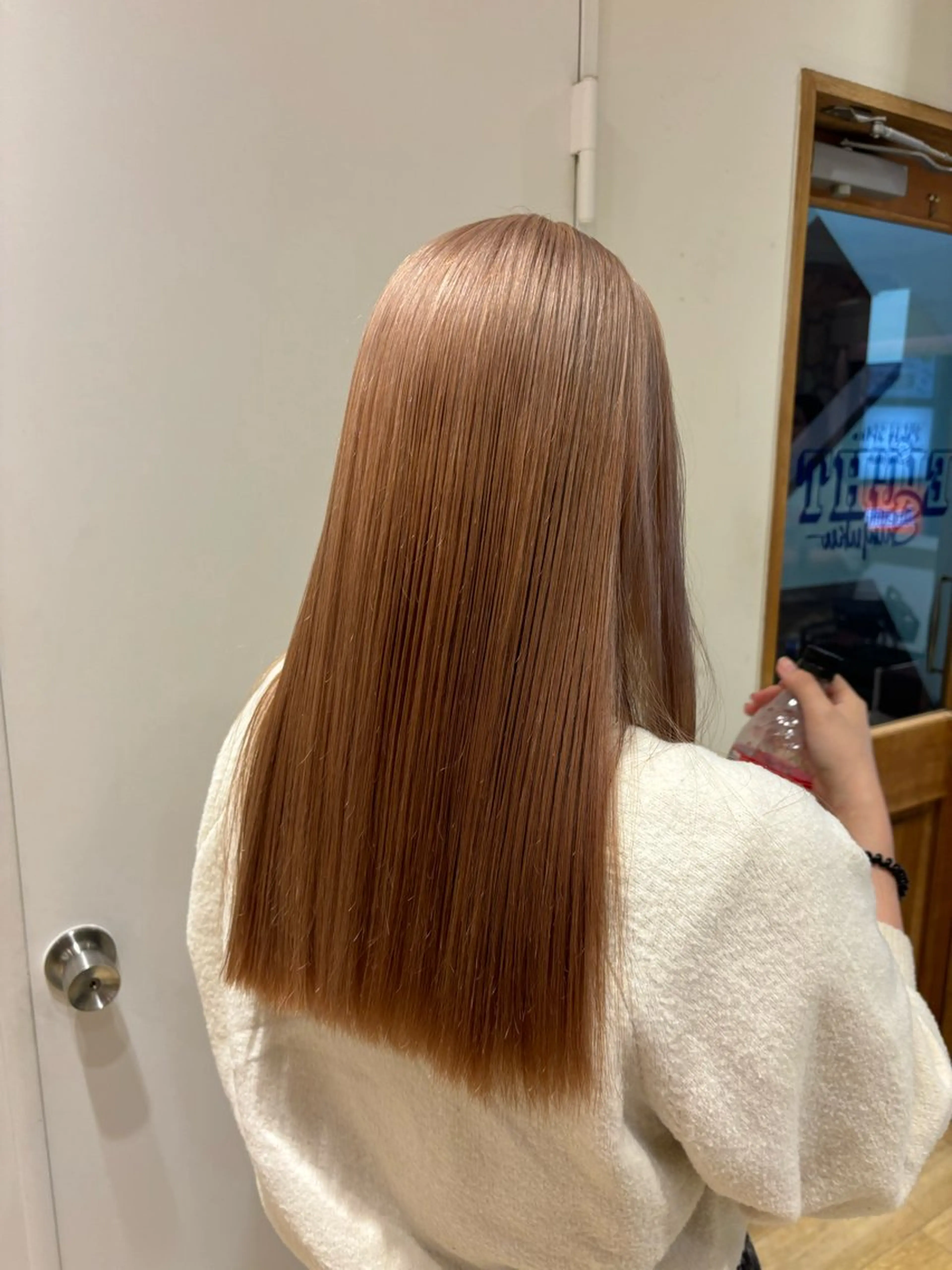 ロング カラー 新宿　副店長 新井彩斗のヘアスタイル