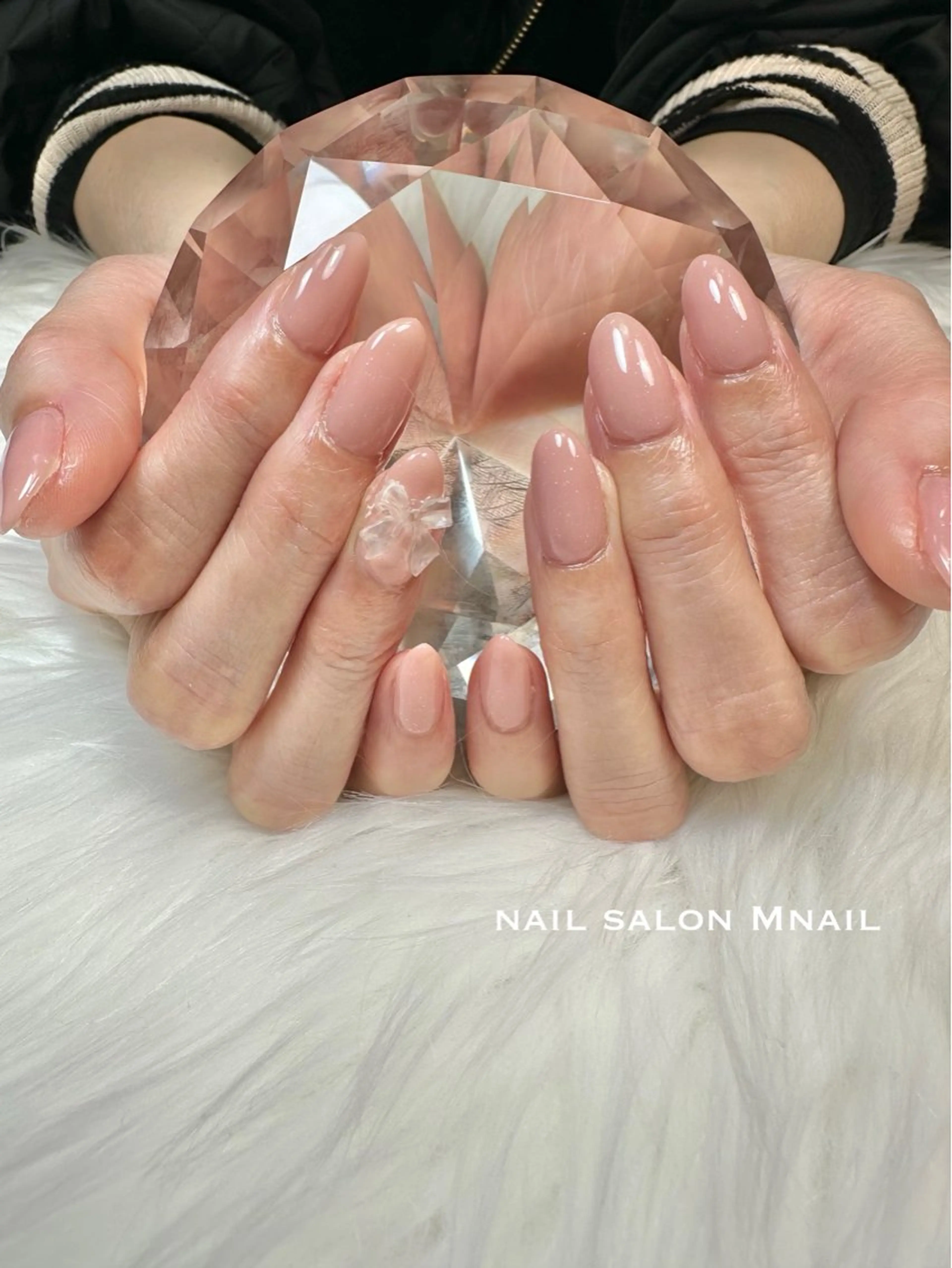 ネイル ワンカラーネイル ハンドネイル ハンドケア Mnail ちひろのネイルデザイン