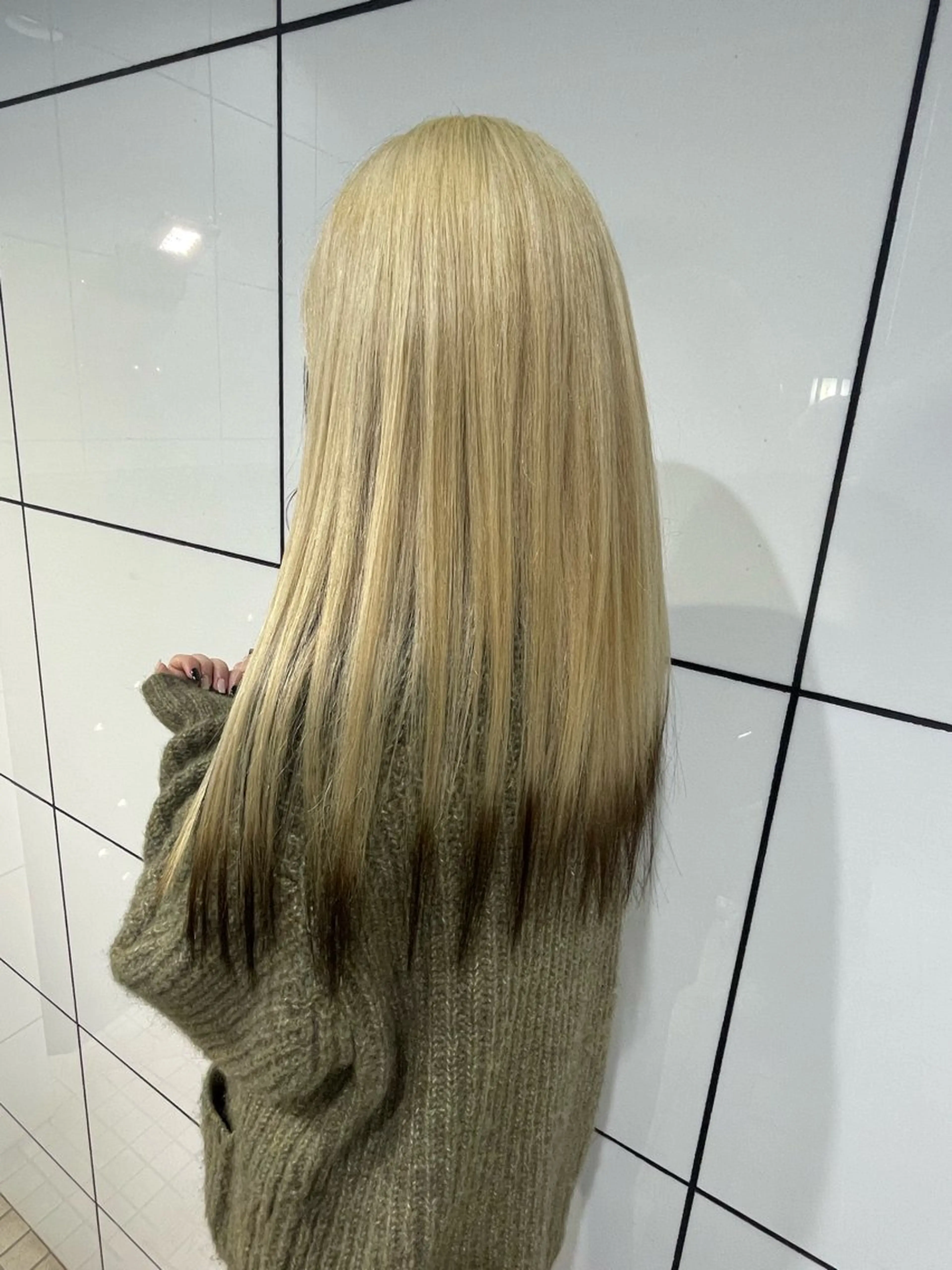 ロング カラー ヘアカラー ‪るか/‪透明感 カラー/アレンジのヘアスタイル