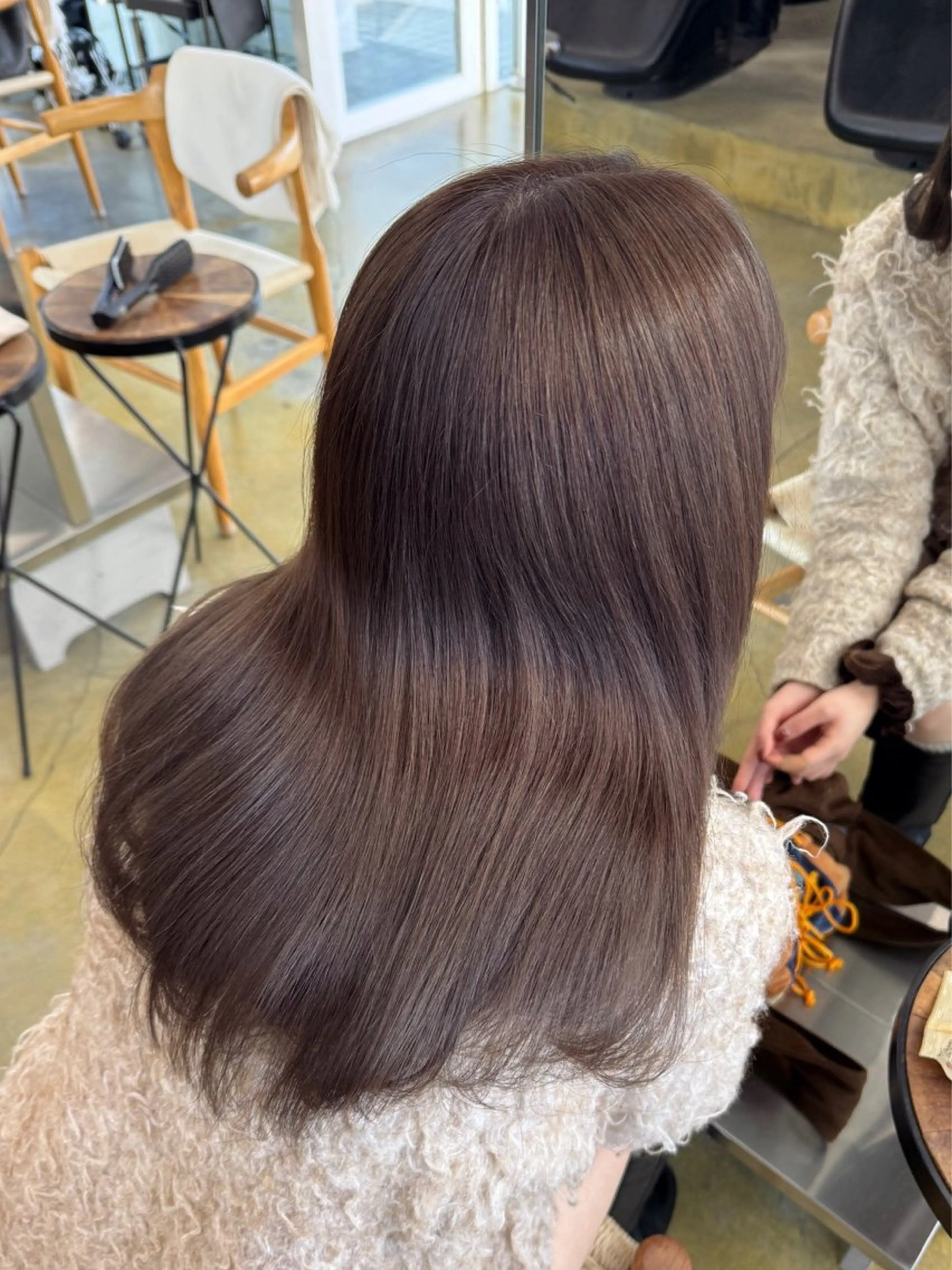 カラー カット ヘアカラー Dijon渋谷所属・珠貴/透明感カラー /韓国ヘアのヘアスタイル
