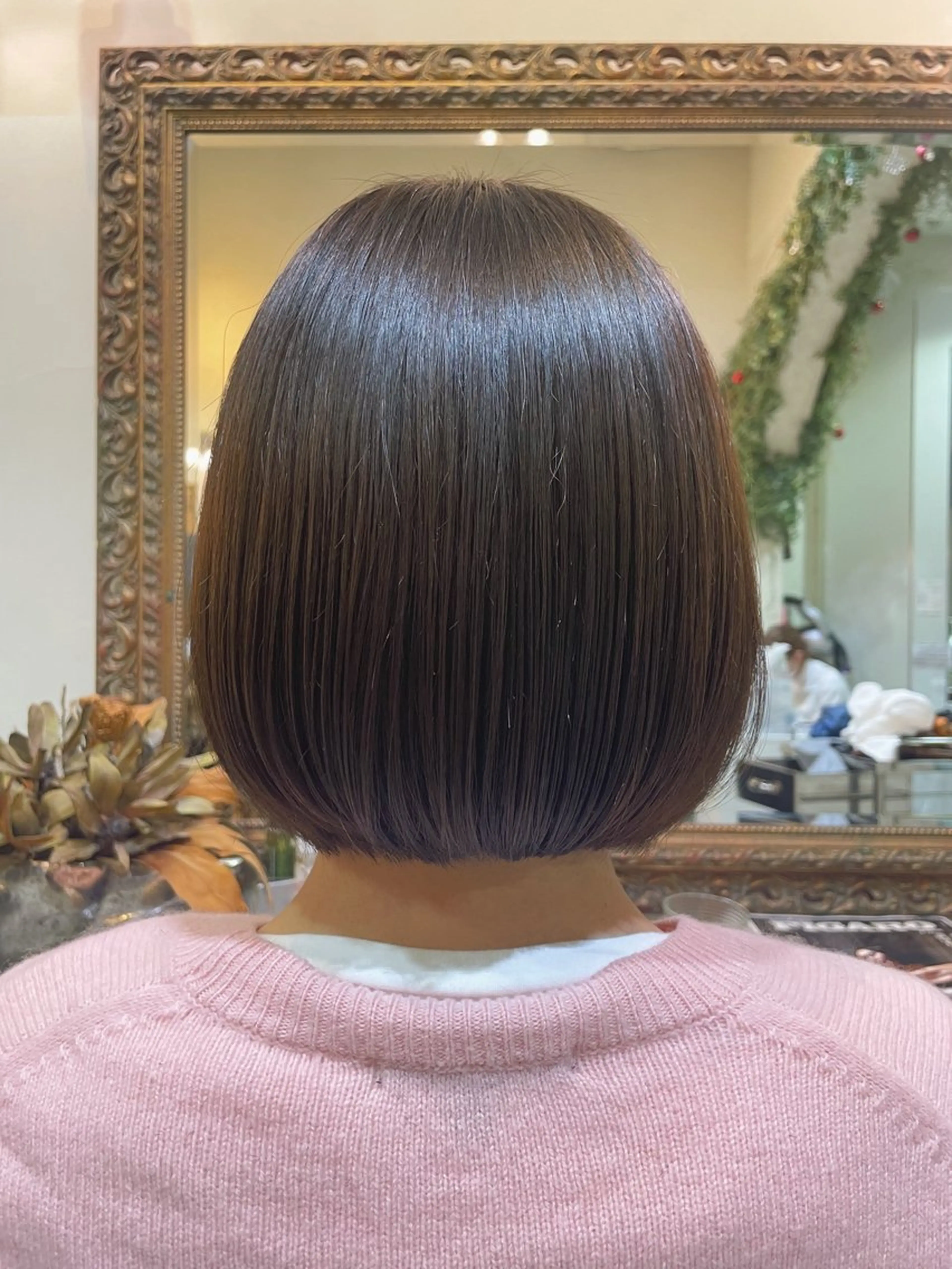 ミディアム ボブ Of　HAIR所属・外山 なつ美のヘアスタイル