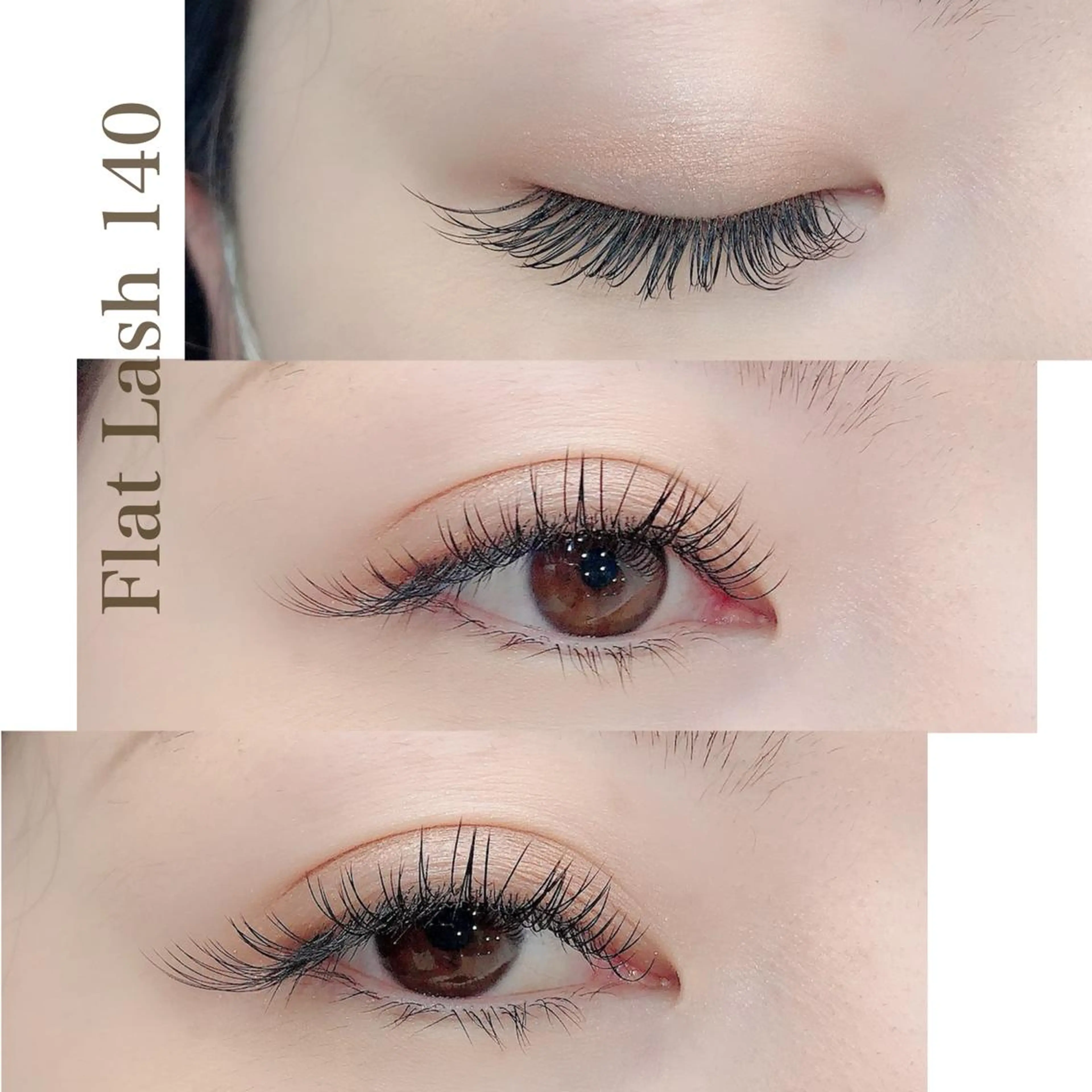 マツエク・マツパ フラットラッシュ eyelist Yuuuのマツエク・マツパデザイン