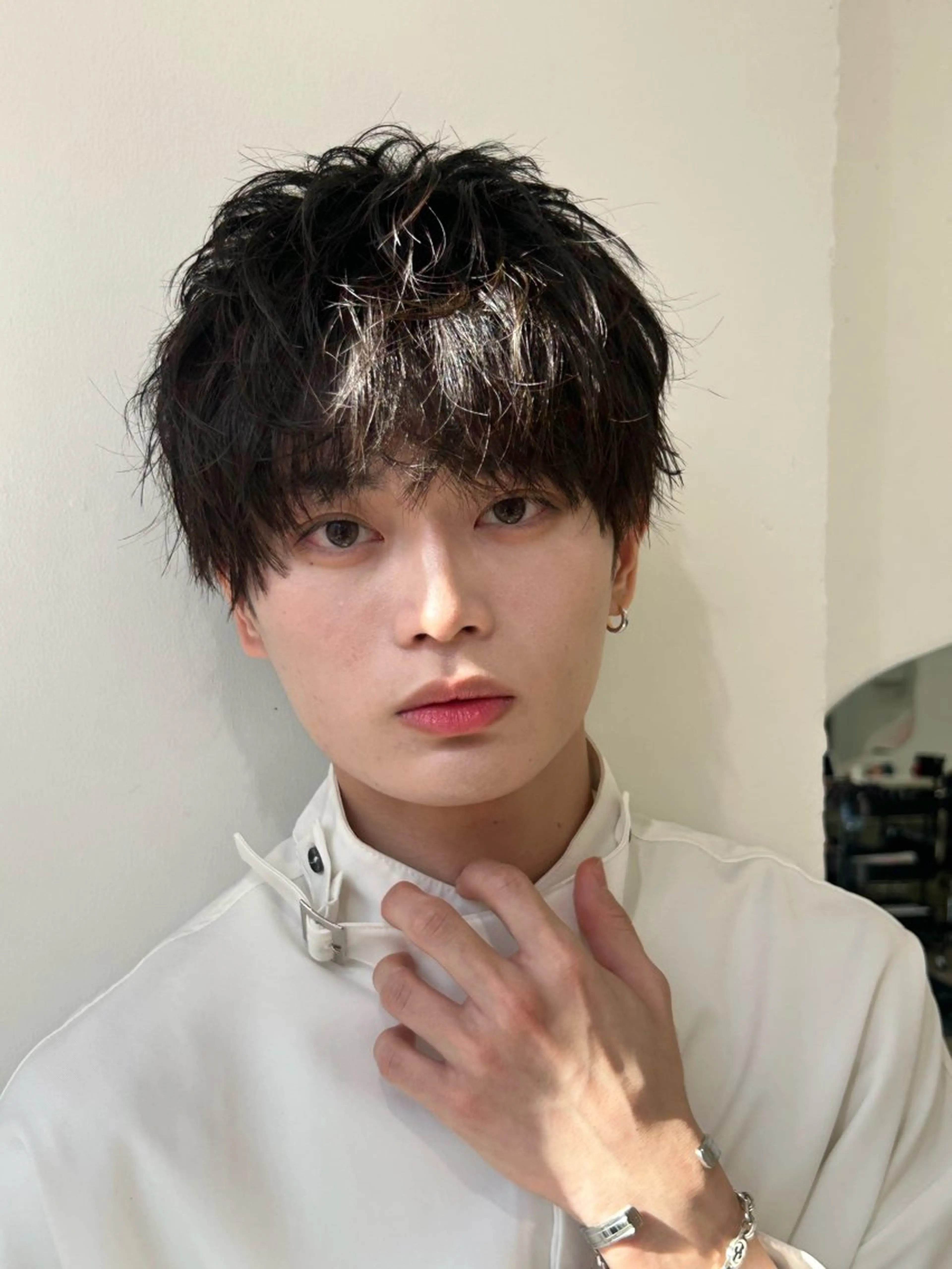 メンズ カット パーマ メンズ特化美容師 タナカリョウのヘアスタイル