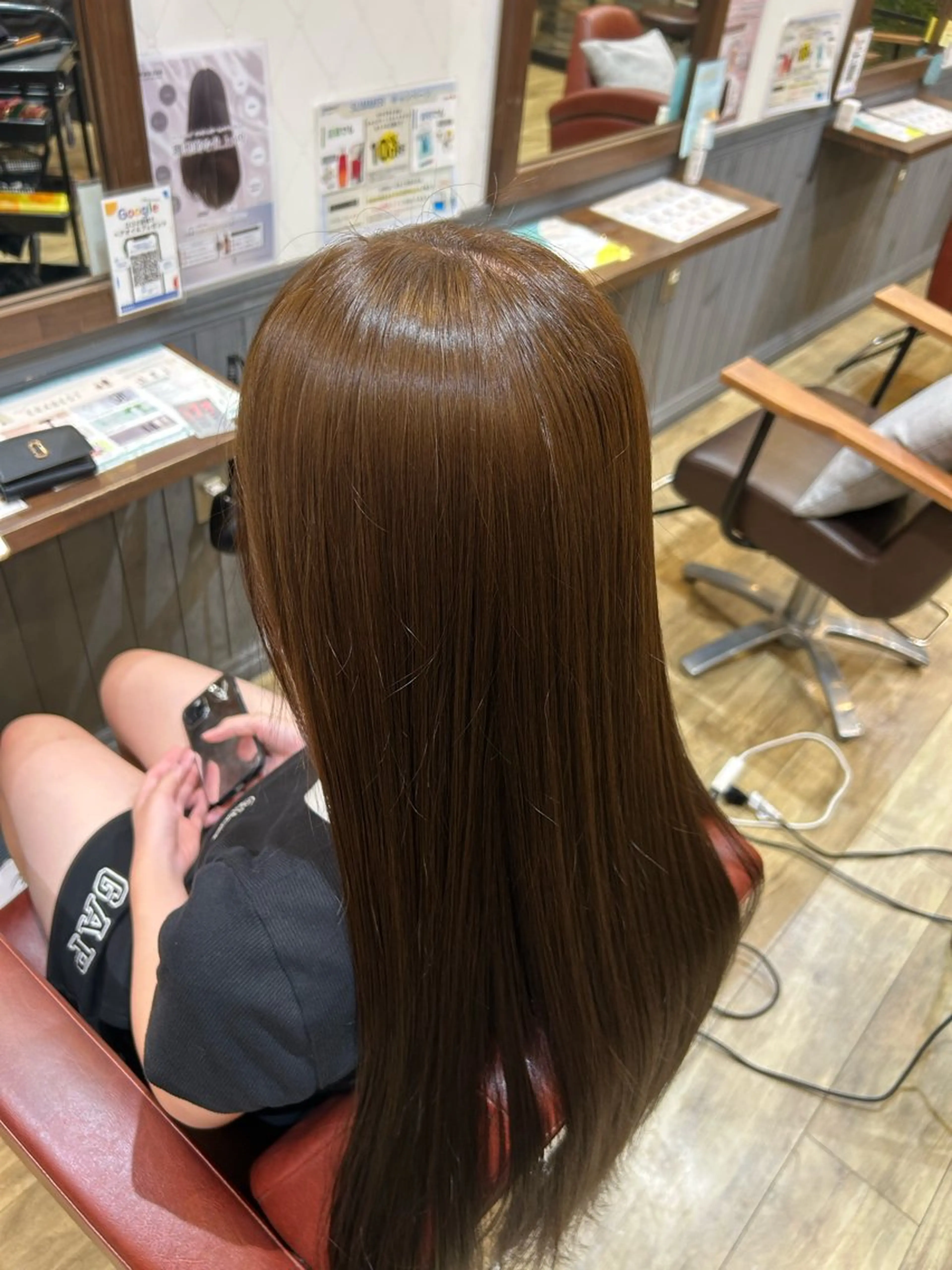 ロング ヘアカラー ꙳⸝⸝𐙚 すずき ゆな  𐙚⸝⸝꙳のヘアスタイル