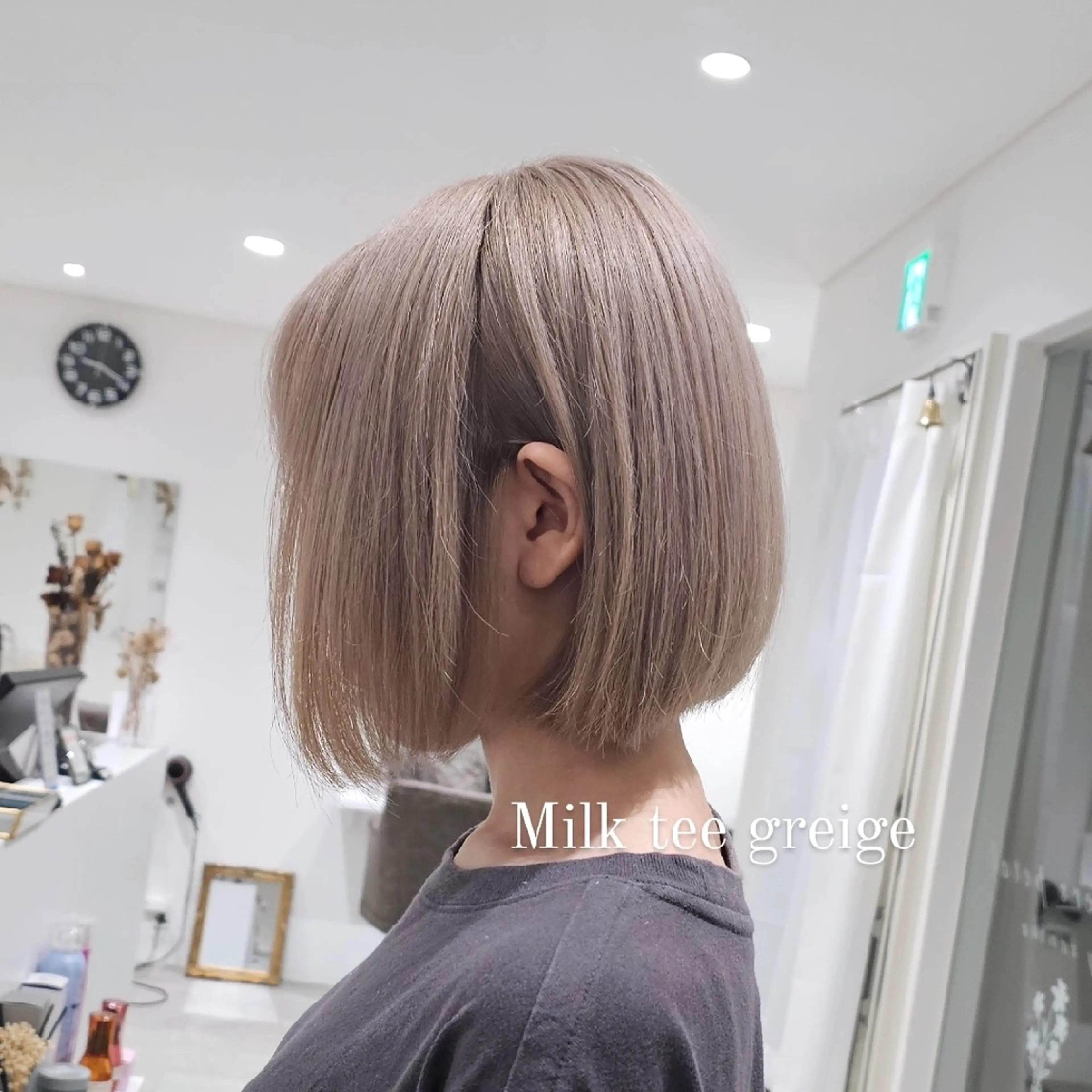 ショート カラー カット ヘアカラー E Komo hair所属・わぉ❕E Komo hair 永井一輝のヘアスタイル