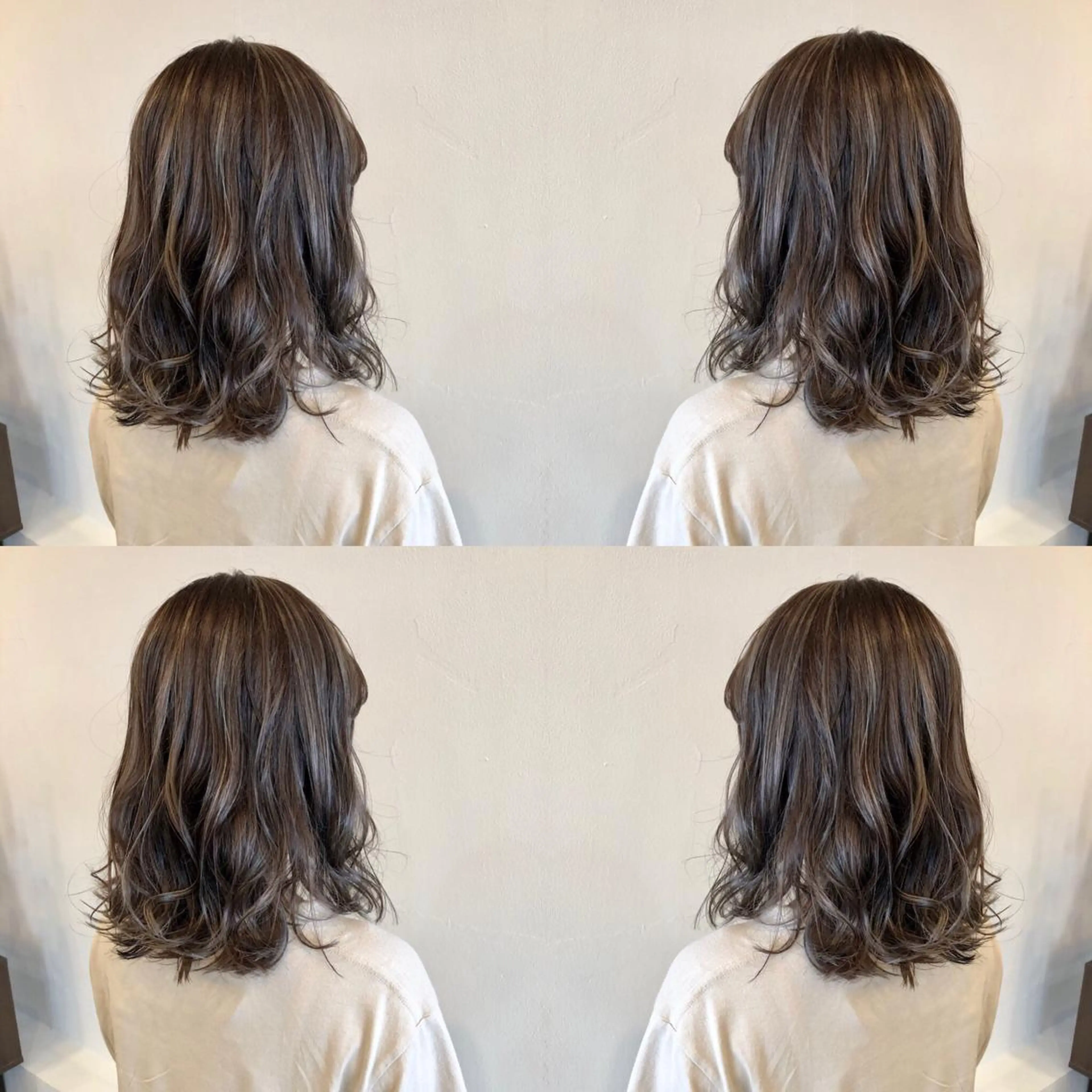 ミディアム カラー ヘアカラー Hair make VERDA所属・宮下 耕平のヘアスタイル