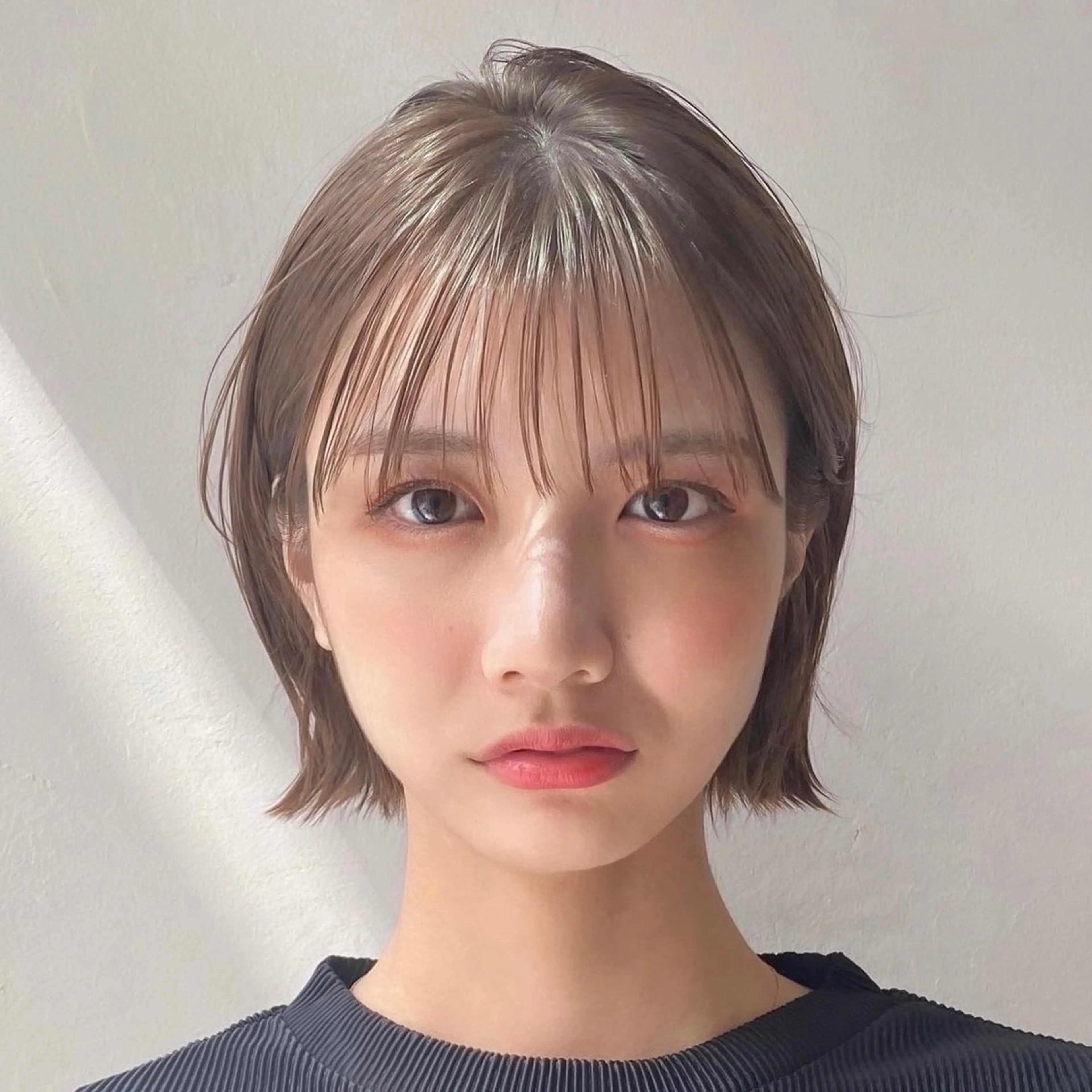ショート カラー ボブ Haruna / 透明感カラー🌙のヘアスタイル