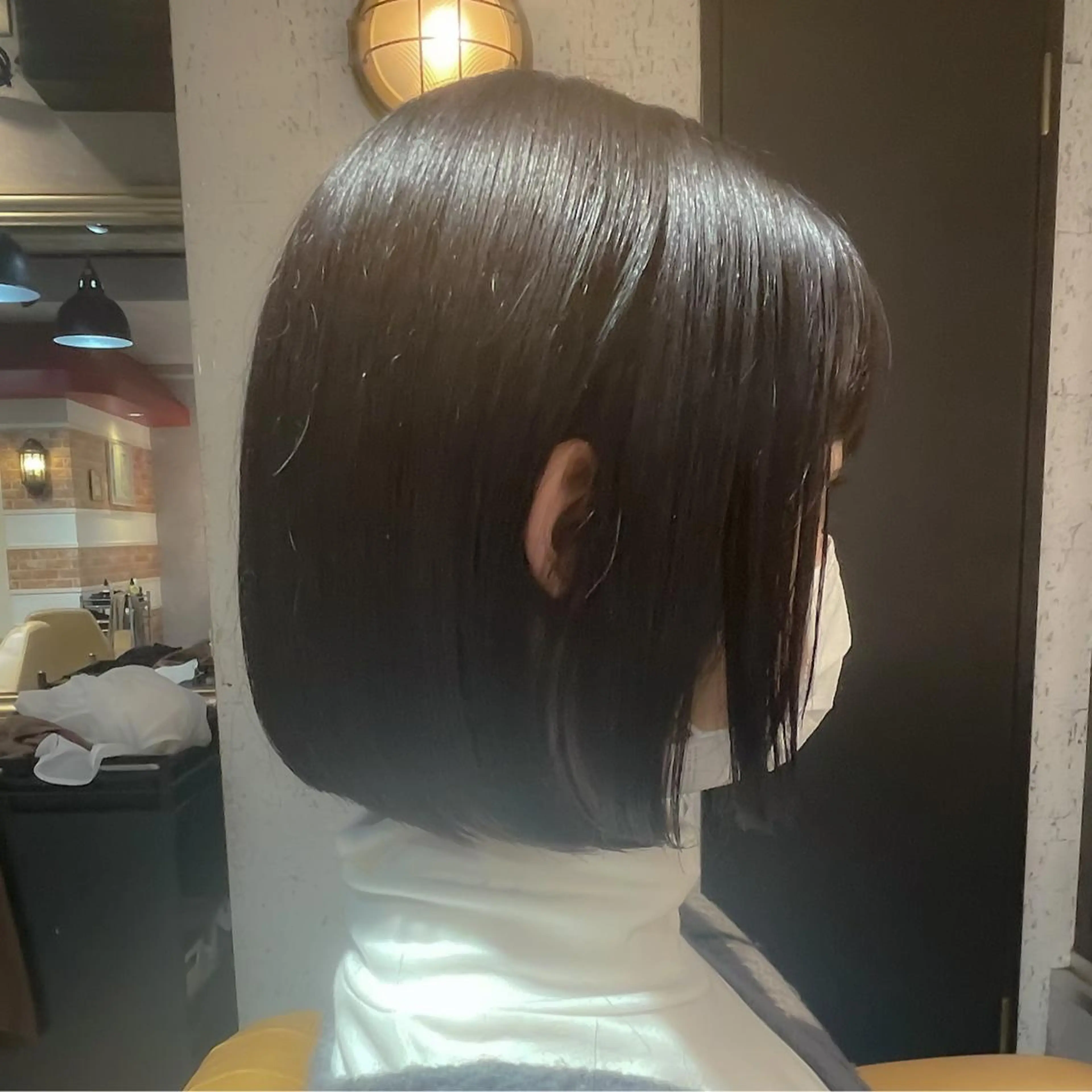 ショート ボブ 🫧縮毛矯正/ウルフ /レイヤー/白倉のヘアスタイル