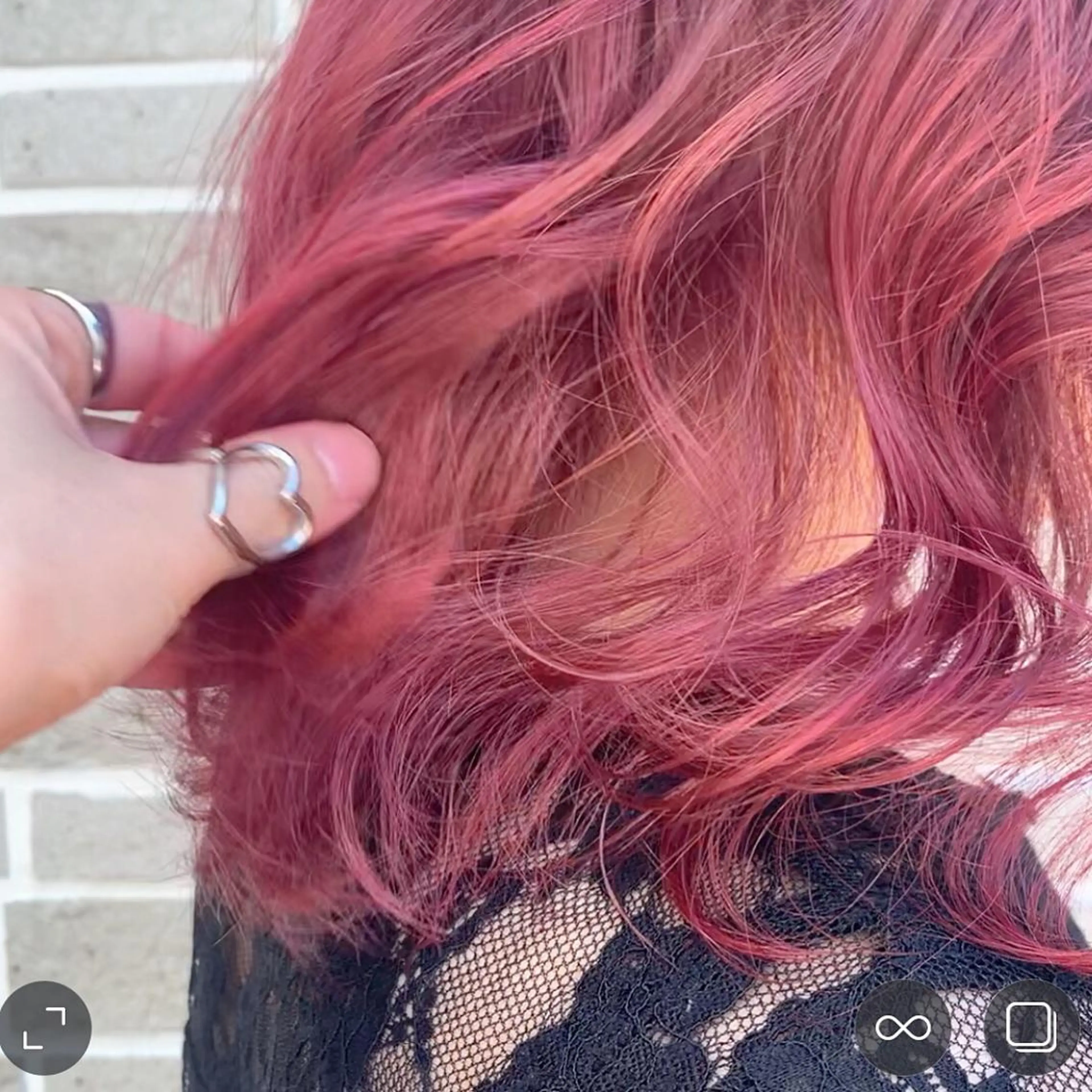 セミロング カラー Amelie所属・Amelie yunのヘアスタイル