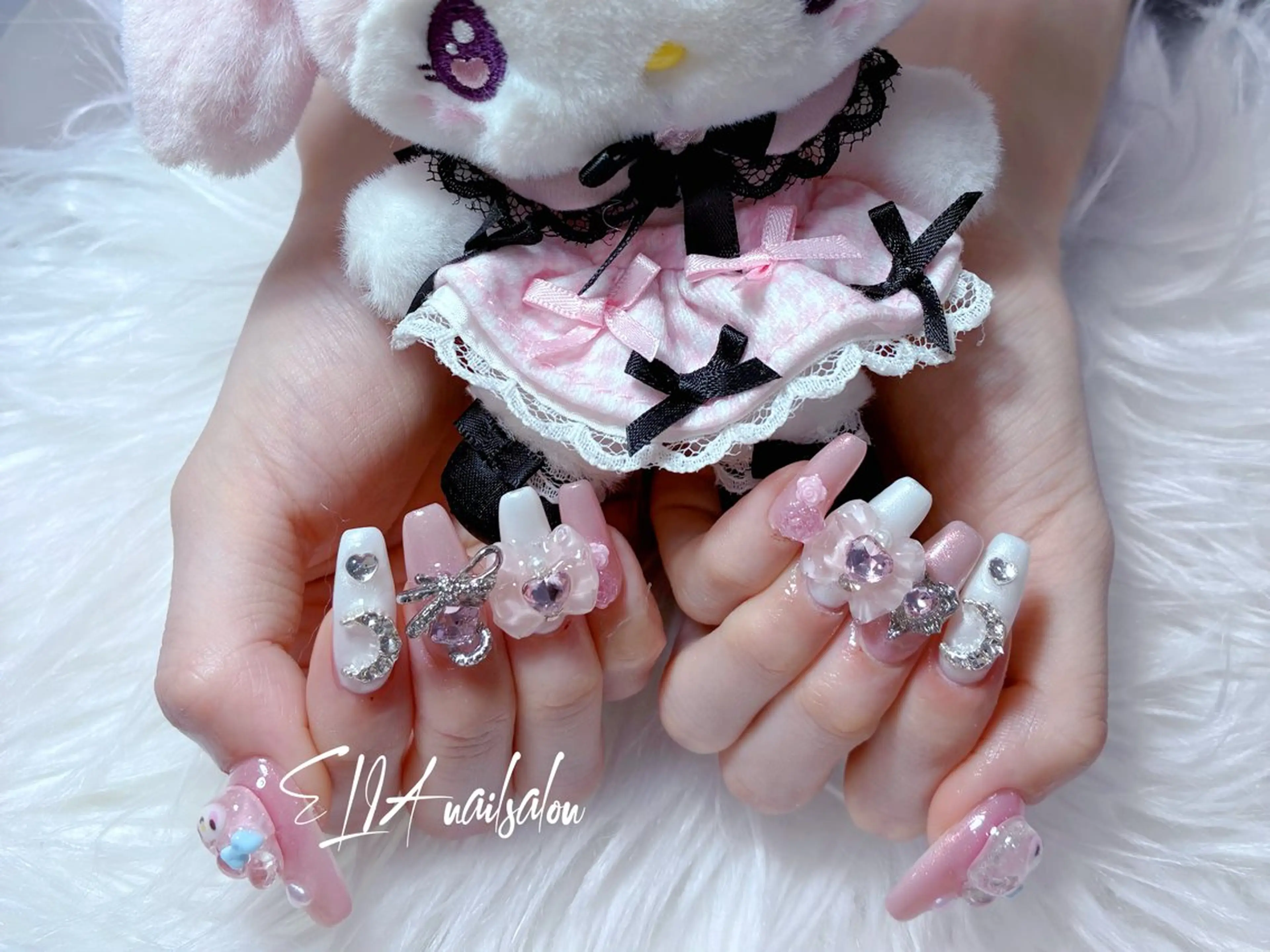 セミロング ハンドネイル ELIA【エリア】 nailsalonのネイルデザイン