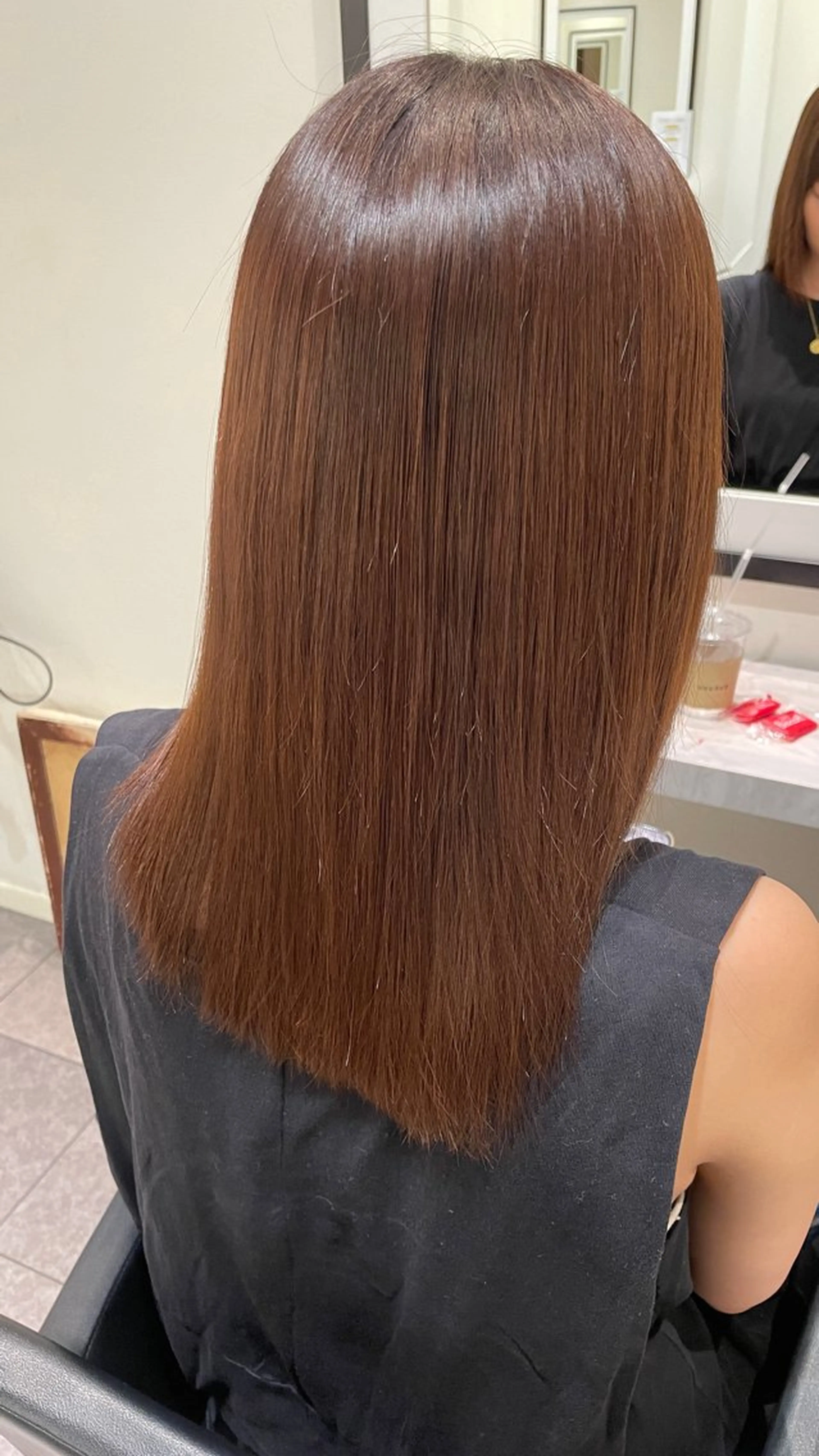 セミロング ヘアカラー トリートメント K-two  NAGOYA所属・K-two名古屋 菜月のヘアスタイル