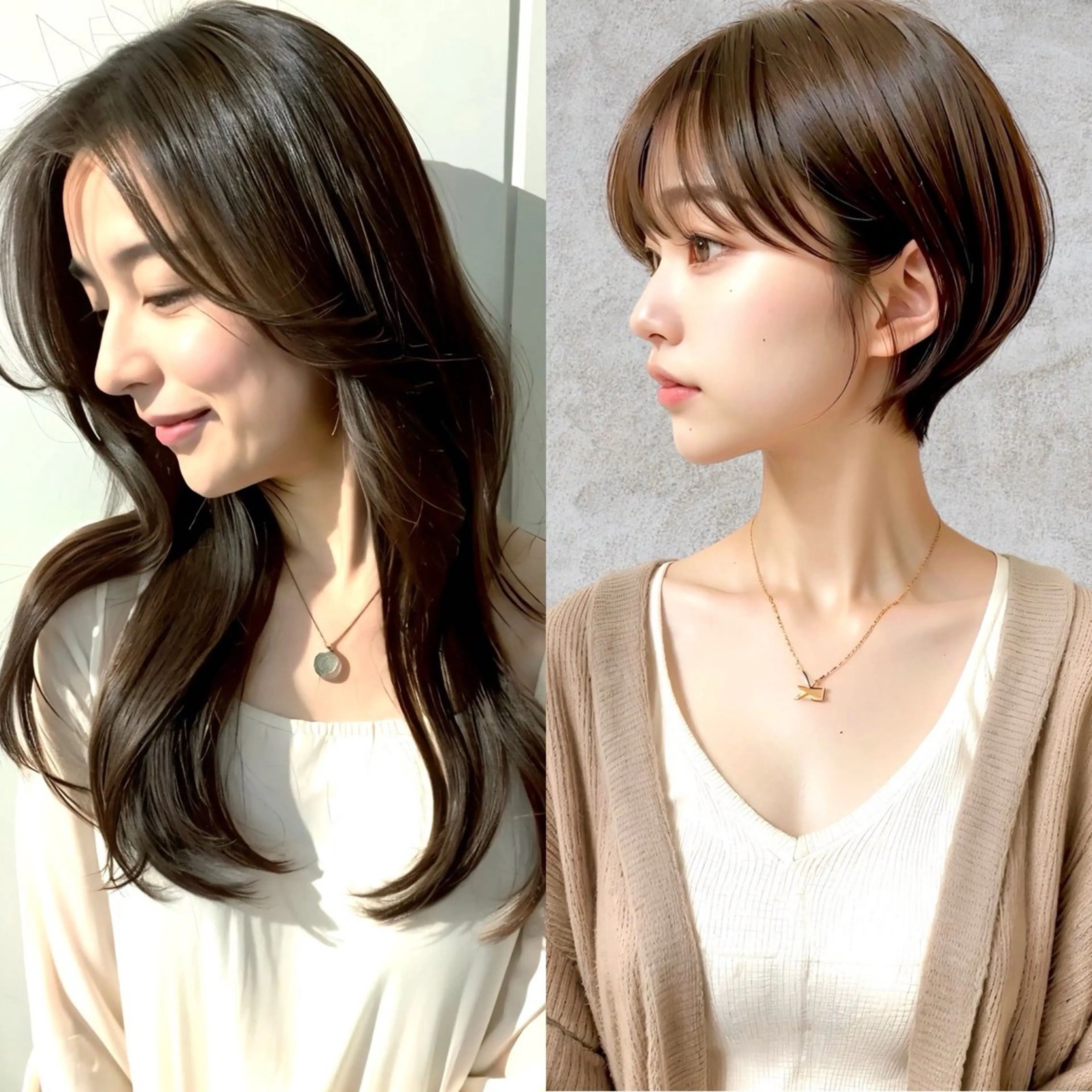 30代以降の女性ショートまたはロングレイヤー限定✂️撮影モデル募集📸SNS 顔出しOK動画撮影OKの方のみ🙇♀️の写真